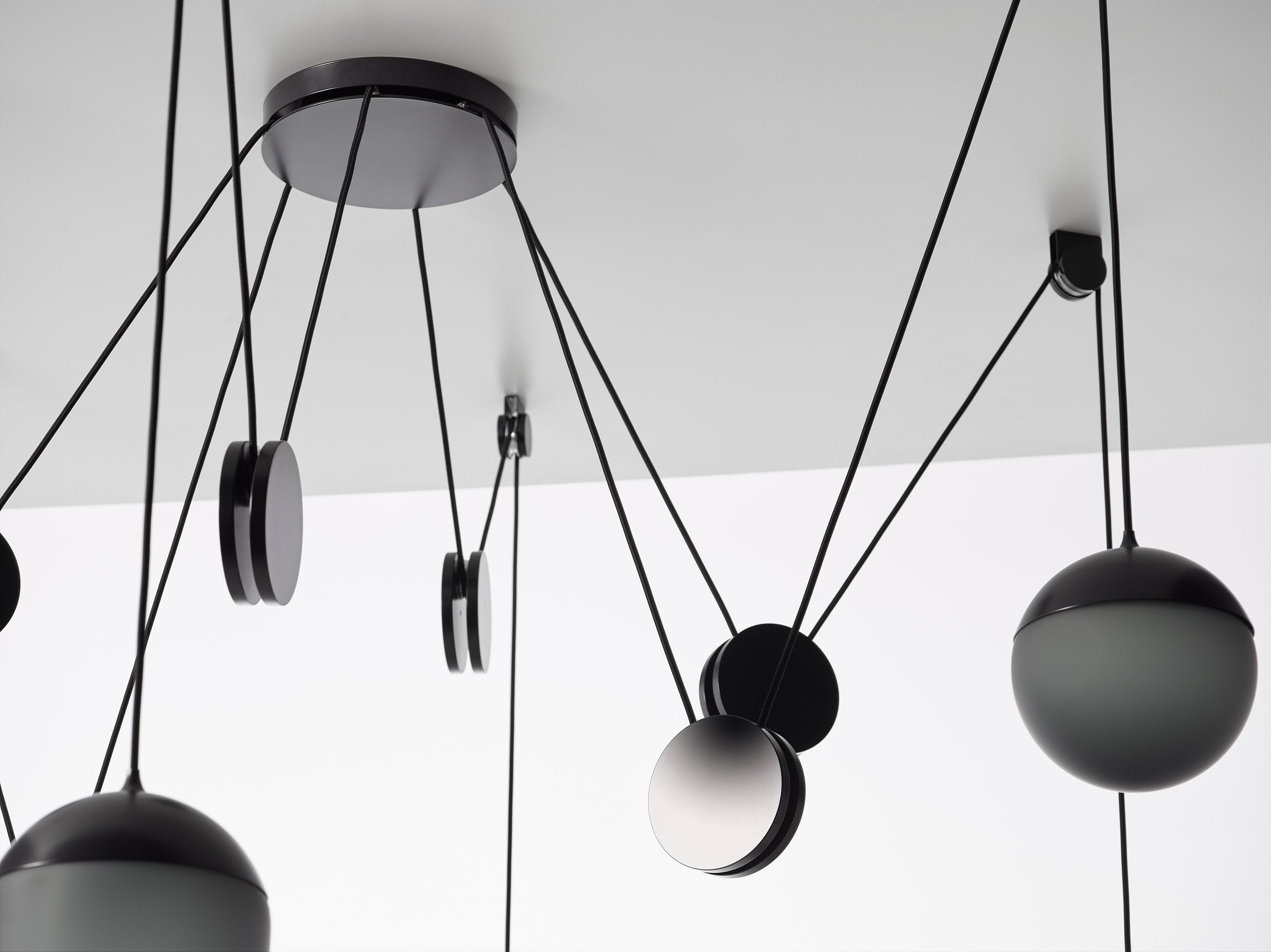 PLANETS pendant lamp matte glass
