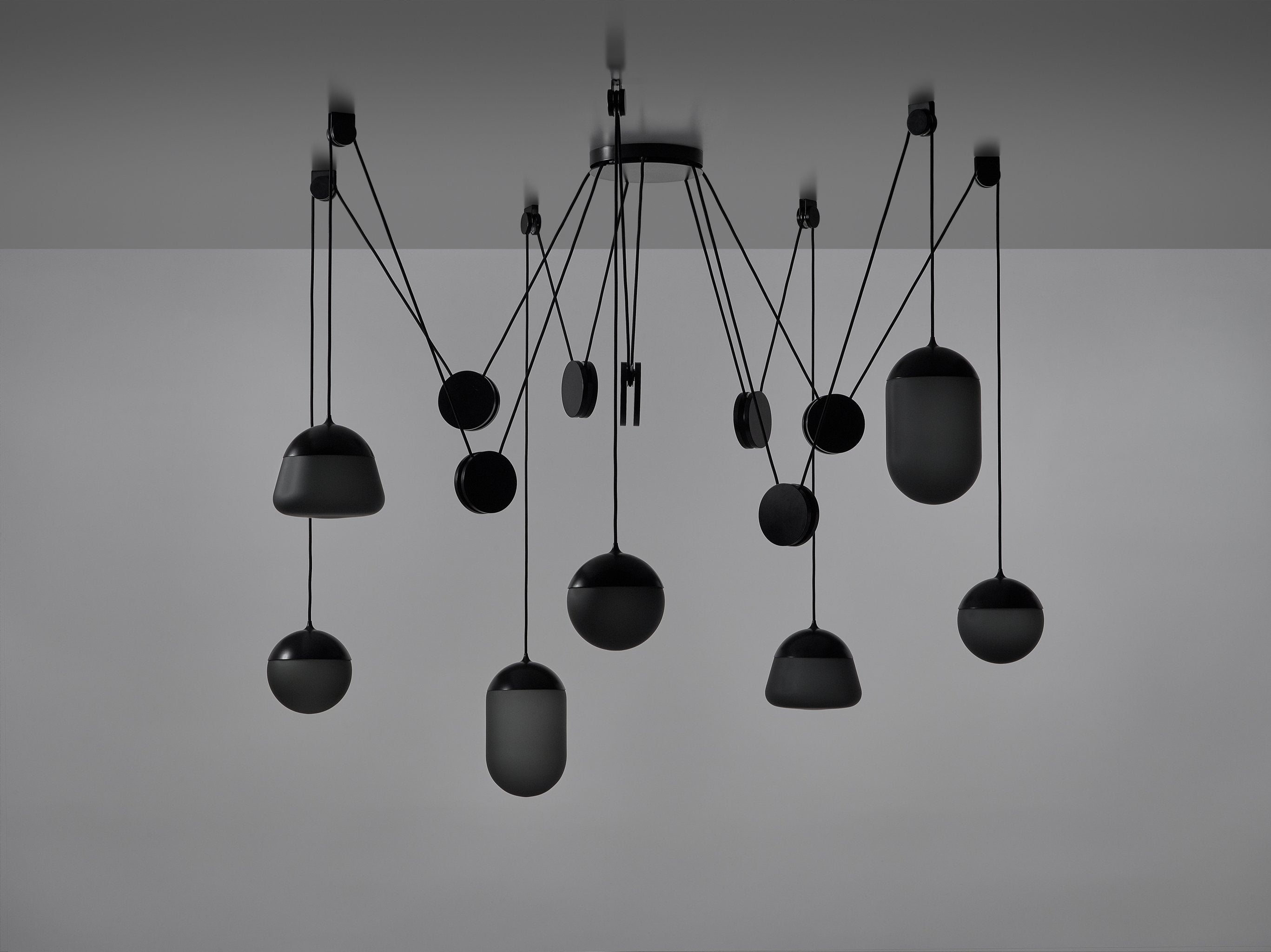 PLANETS pendant lamp matte glass