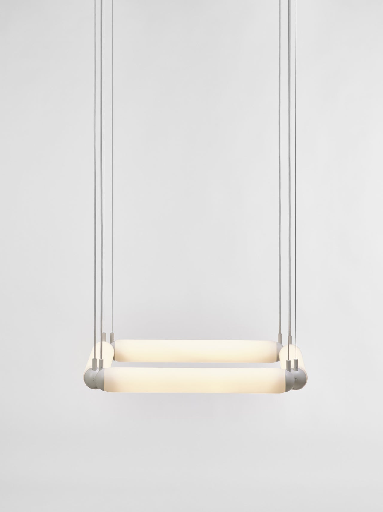 Puro Contour Hanging Lamp - quadratisches Mattglas