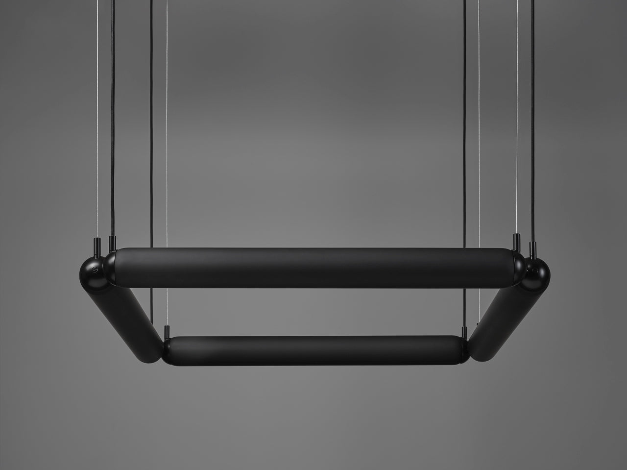 Puro Contour Hanging Lamp - quadratisches Mattglas