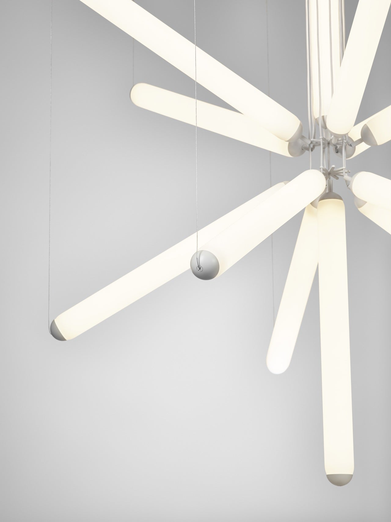 Puro Sparkle Hanging Lamp Matte Glas