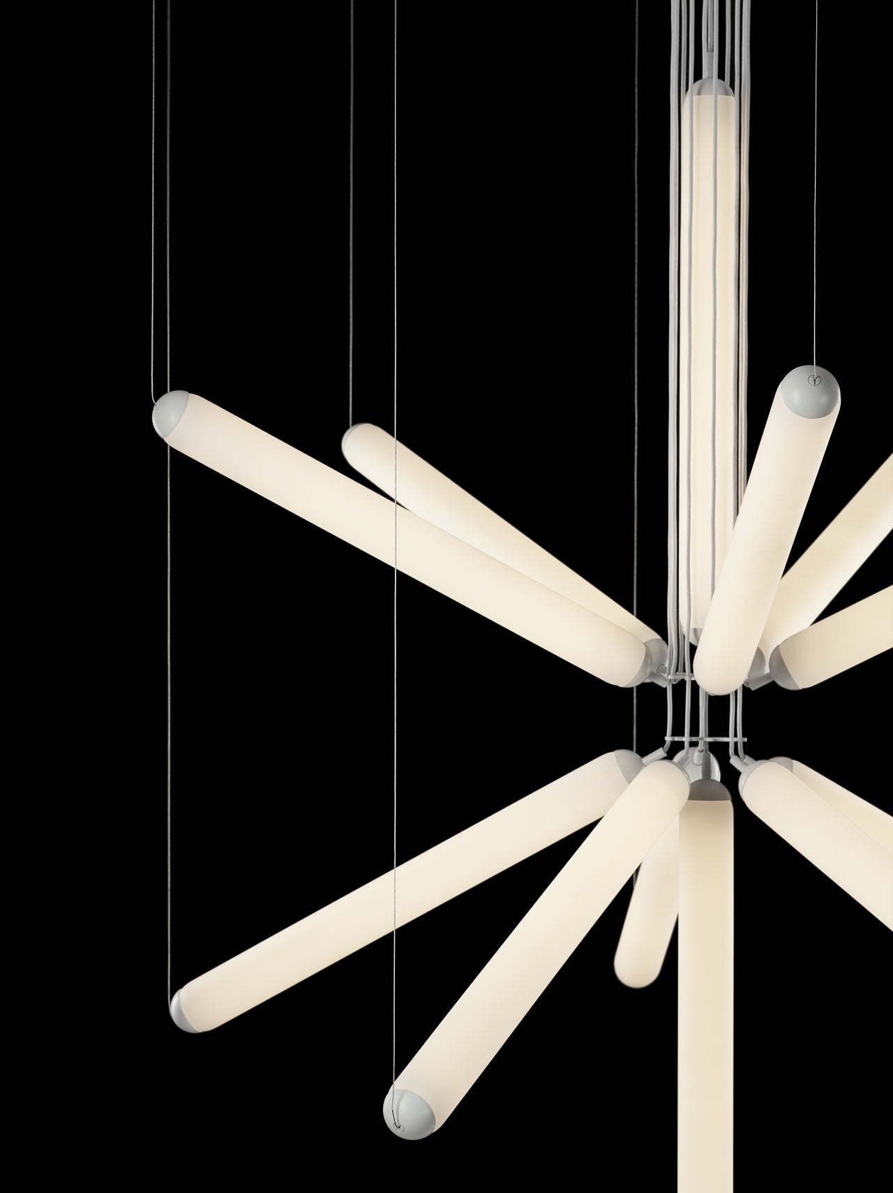 Puro Sparkle Hanging Lamp Matte Glas