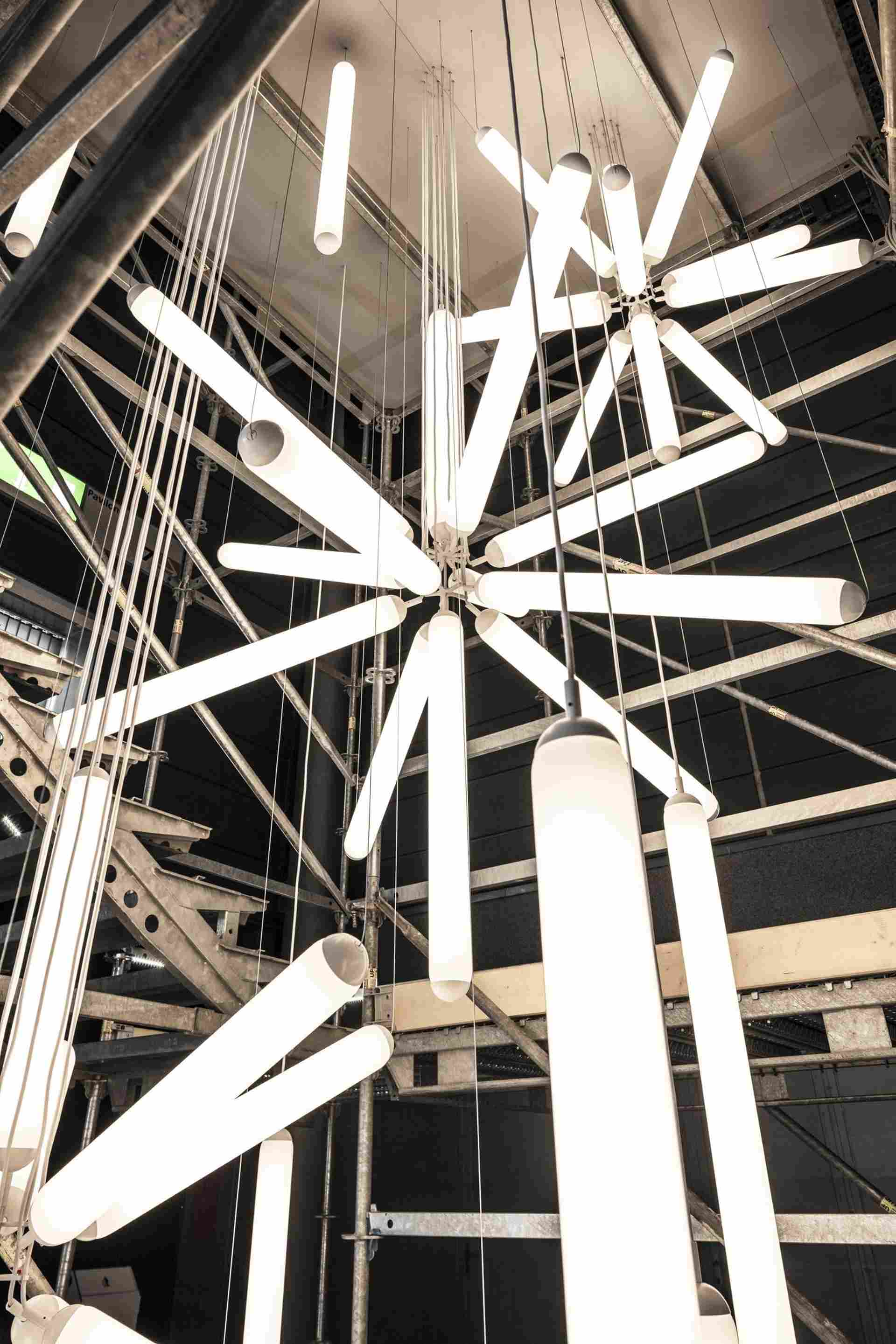 Puro Sparkle Hanging Lamp Matte Glas