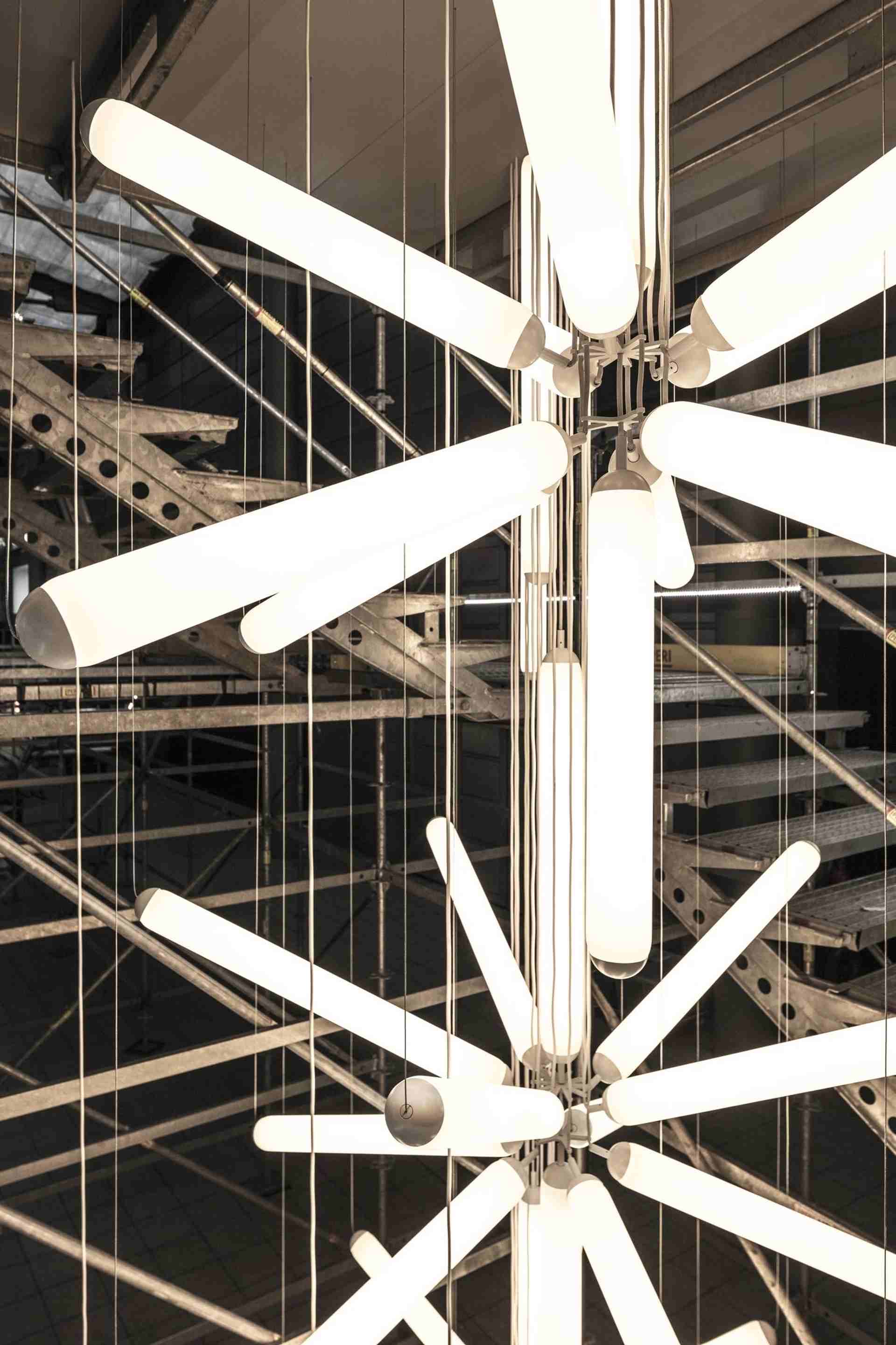 Puro Sparkle Hanging Lamp Matte Glas