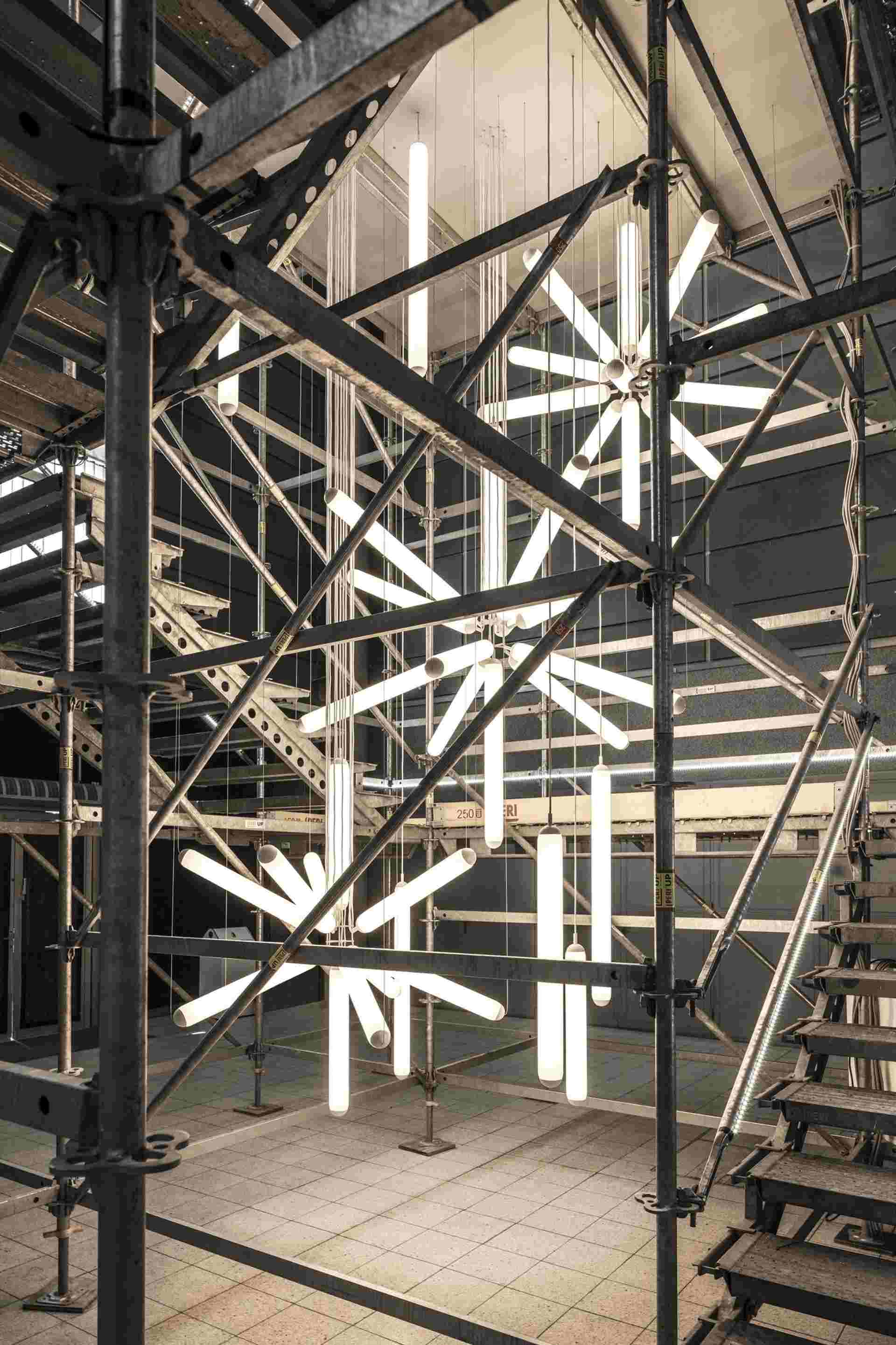 Puro Sparkle Hanging Lamp Matte Glas