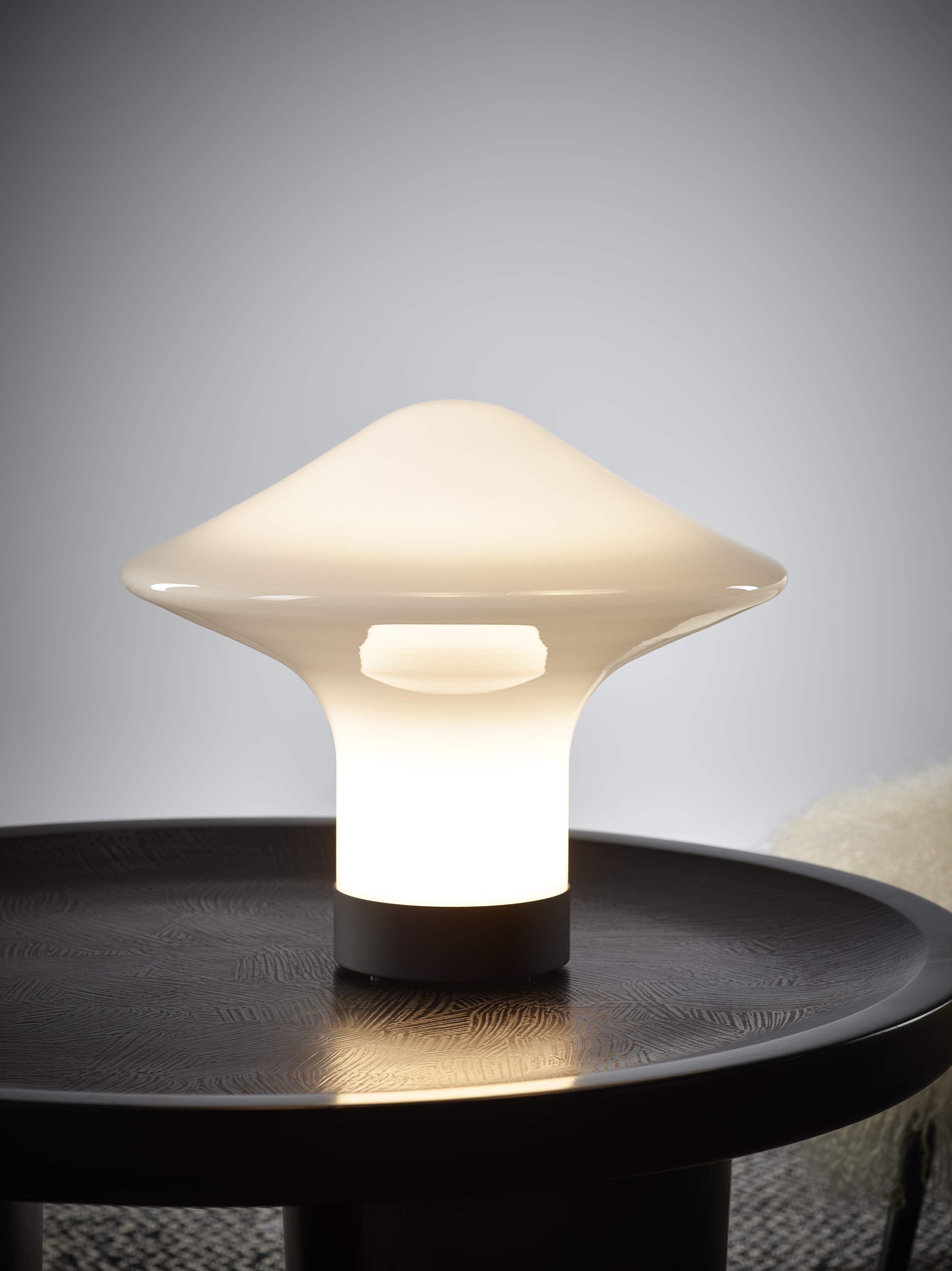TROTTEL TABLE LAMP INFORMATED GLASS