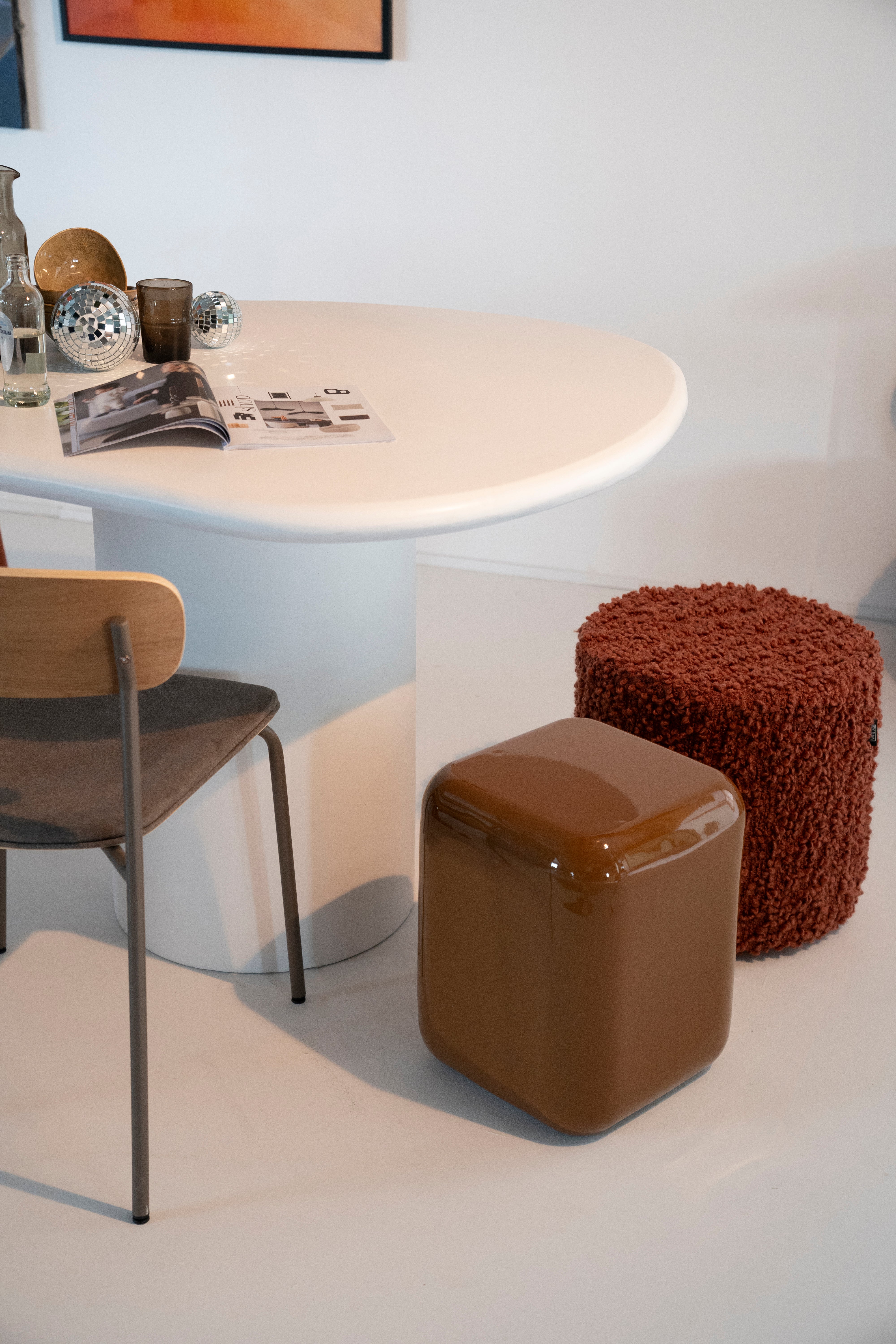 Puf VISTA Terrakotta