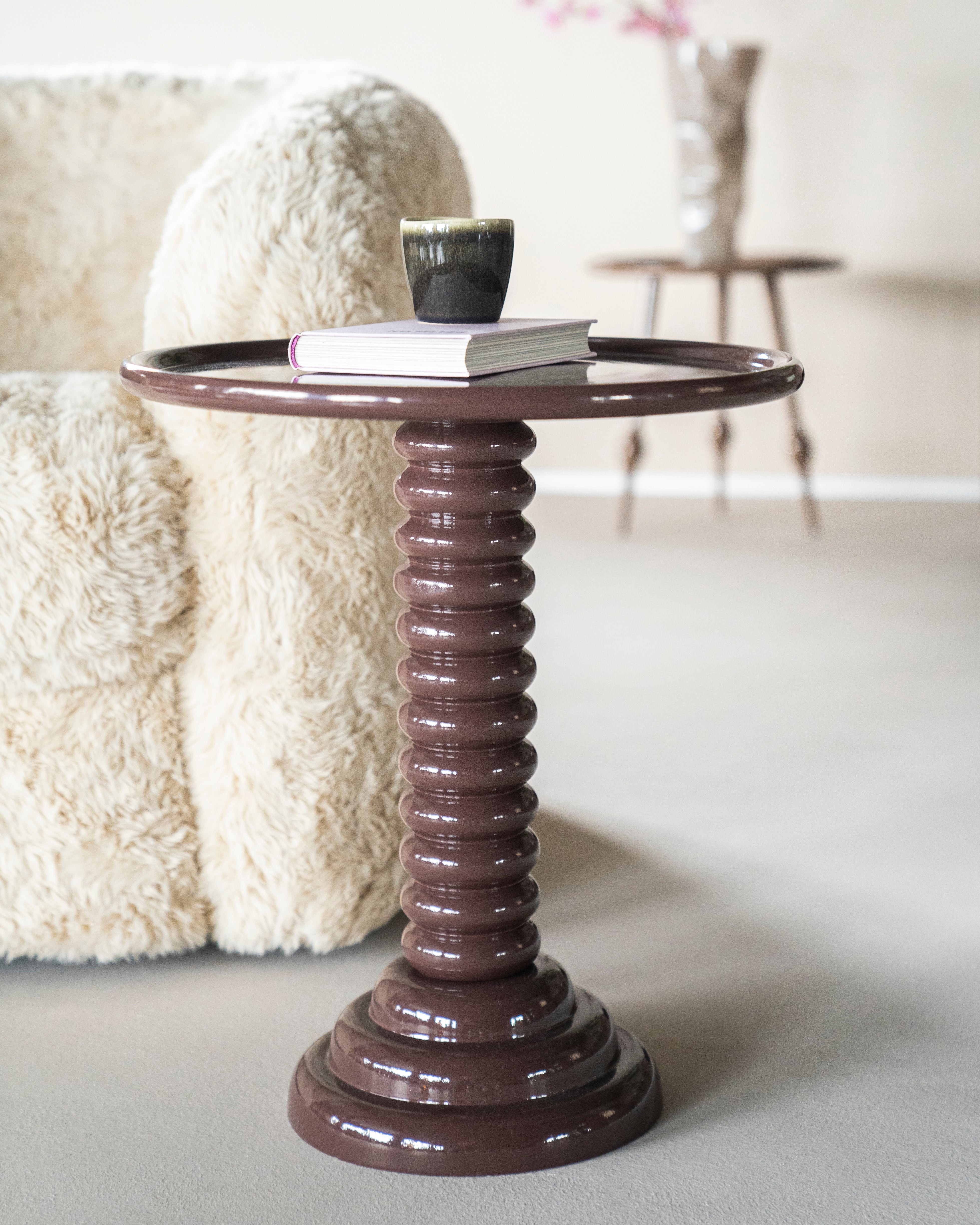 BASCO brown side table