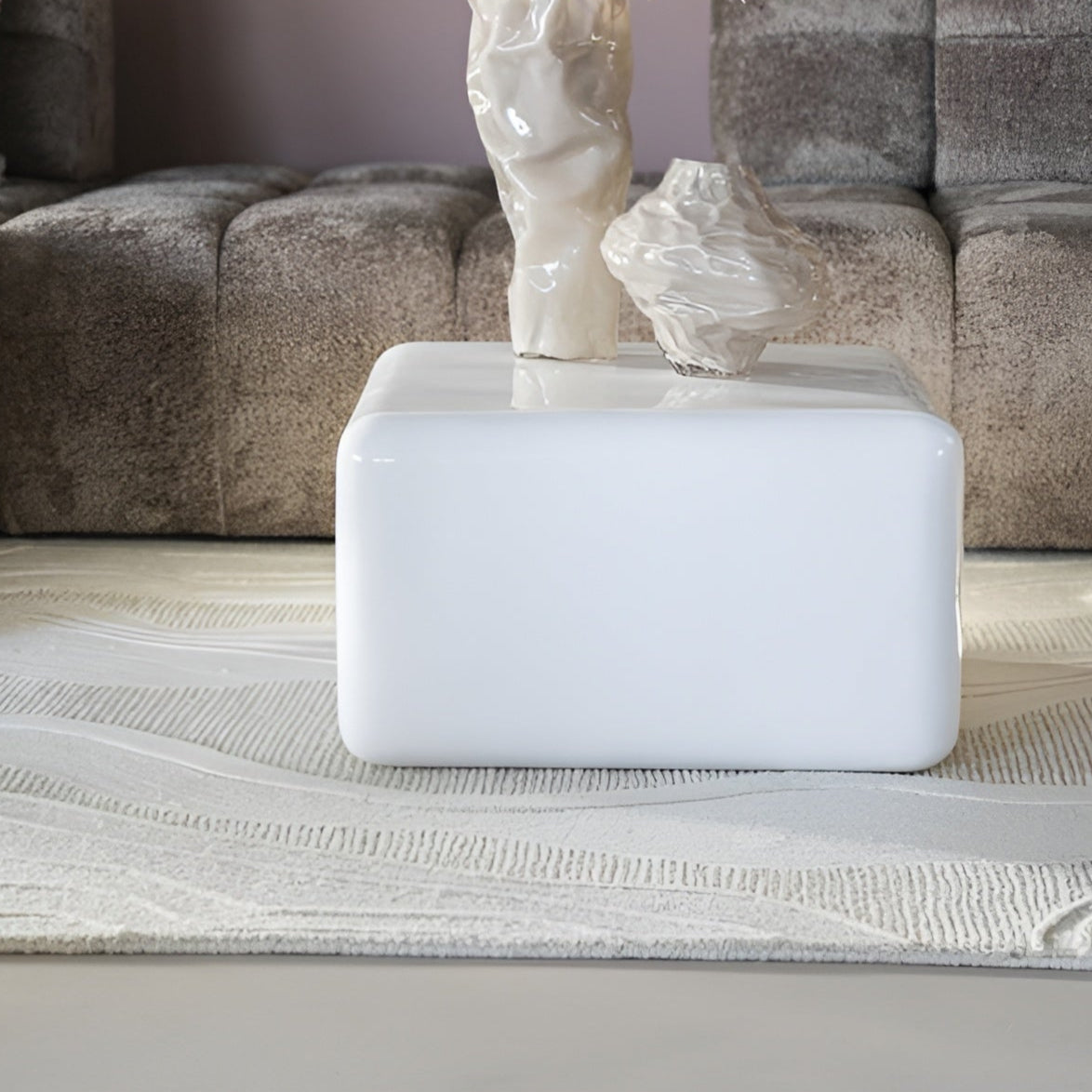 IRO white coffee table