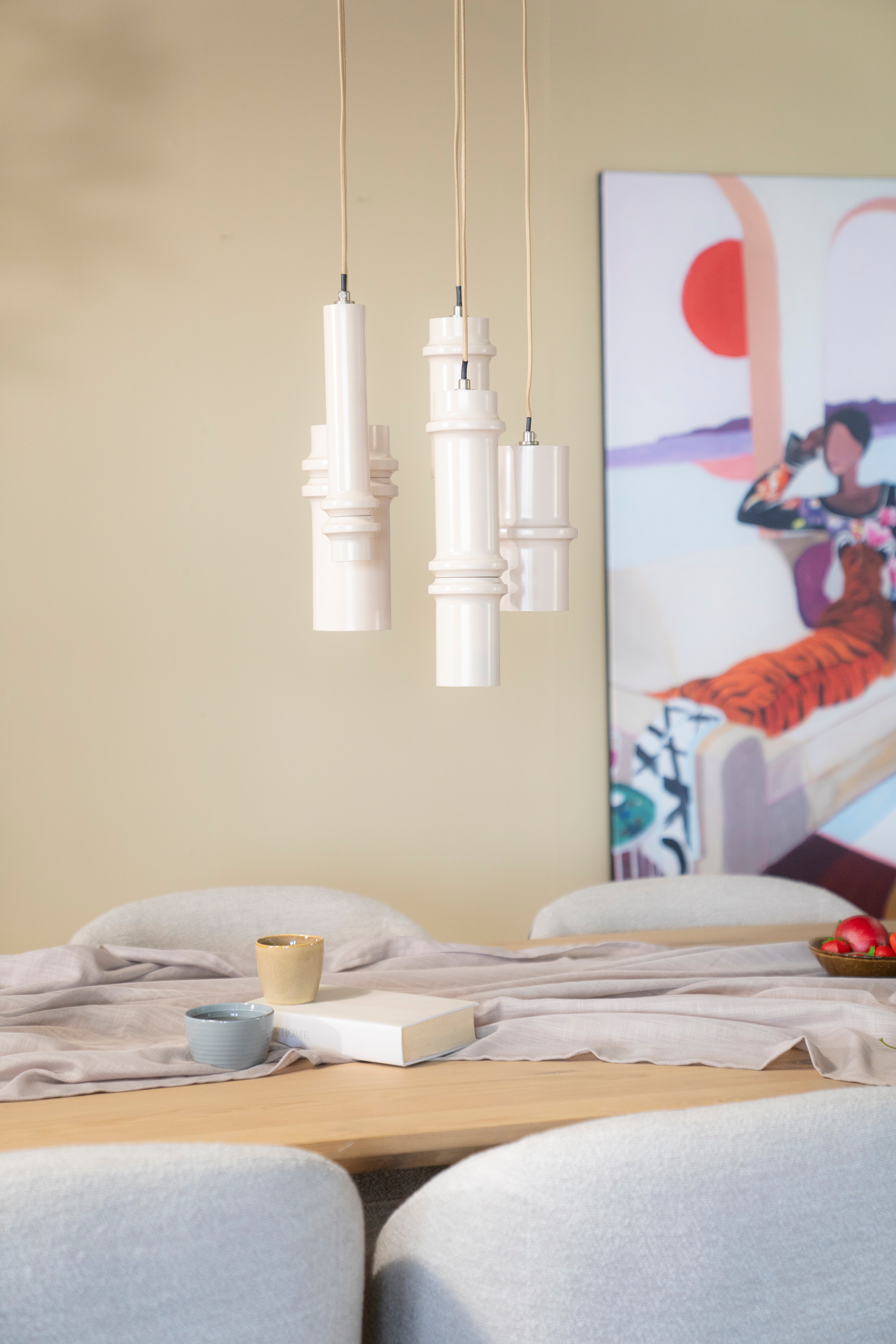 Beiger CYLIN Kronleuchter