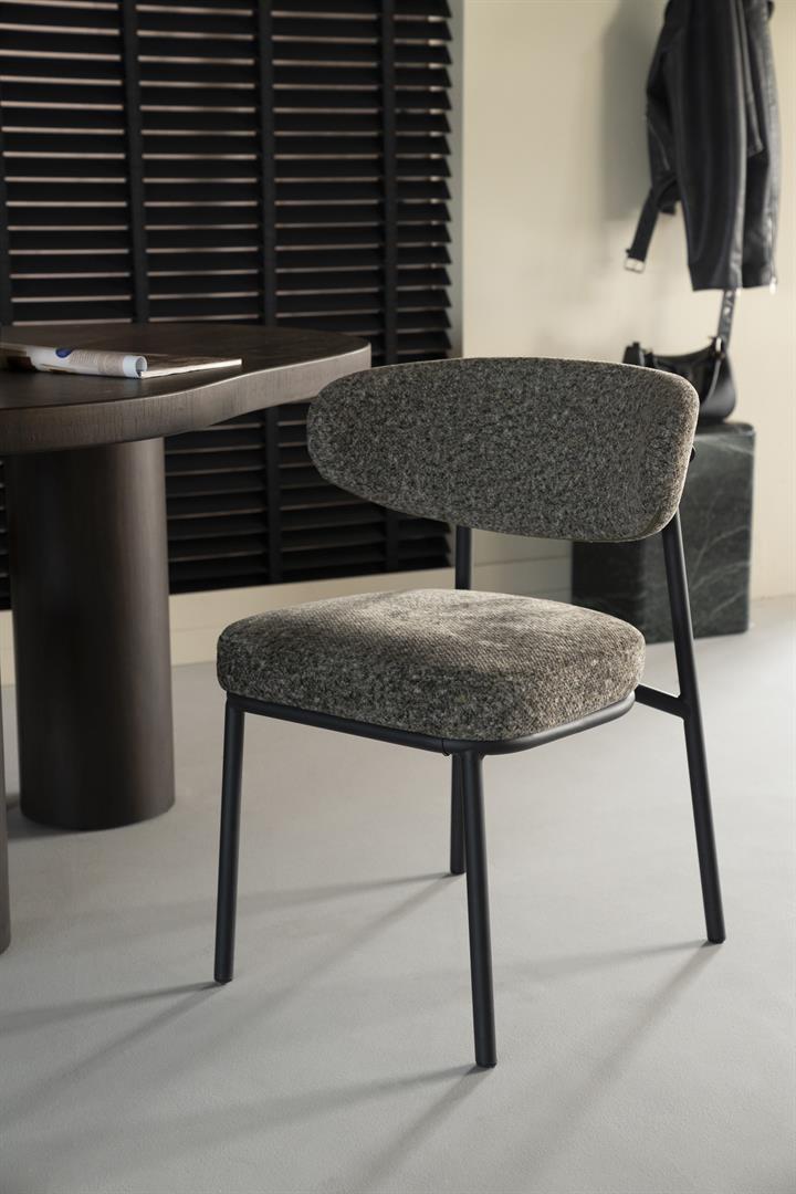 Stuhl JARI grün meliert