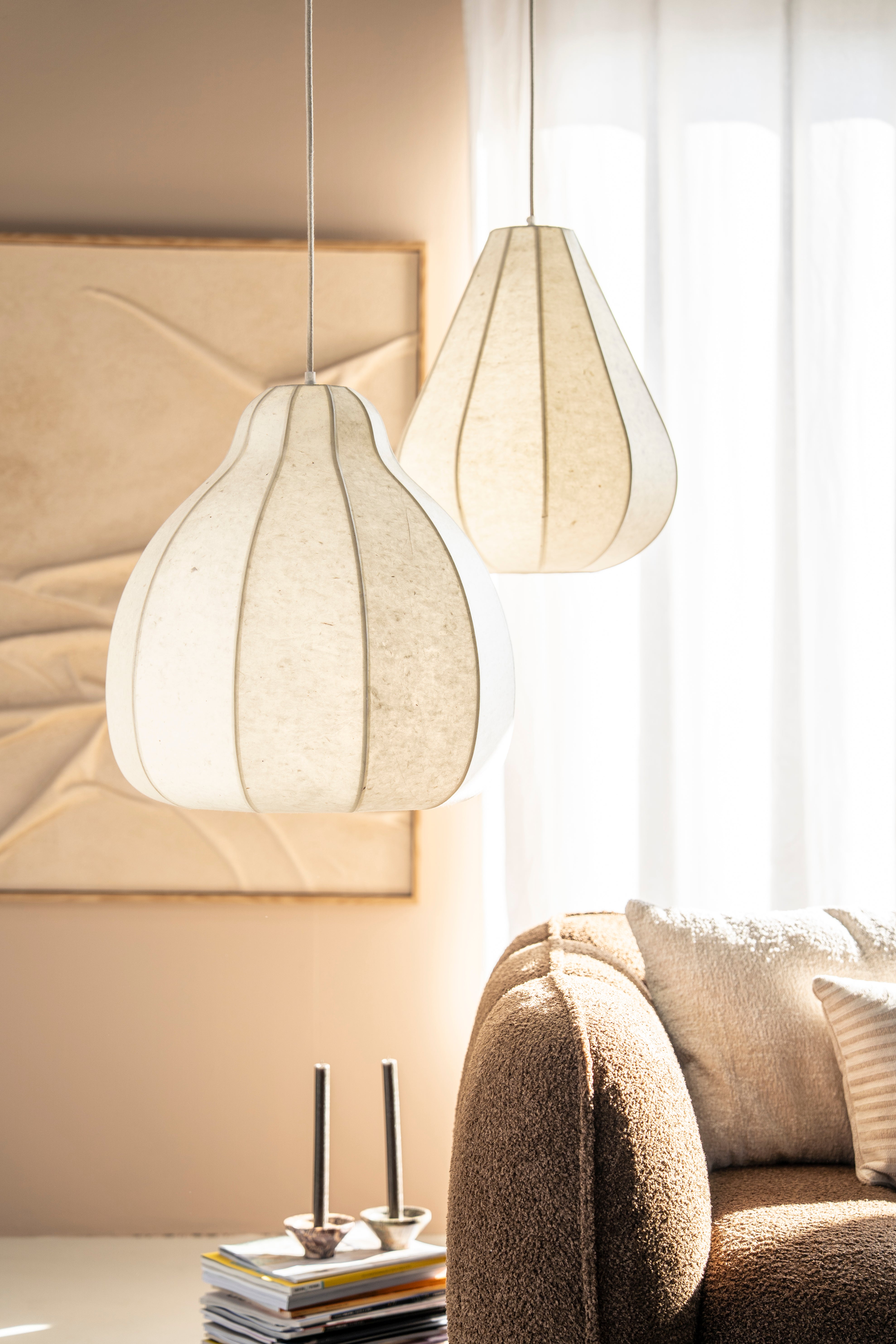 Lampa wisząca OTO 2 beżowy