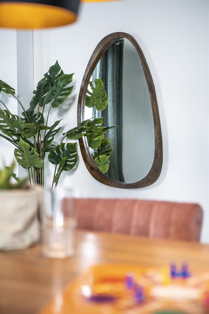 Lustro PLECTO Mango-Holz