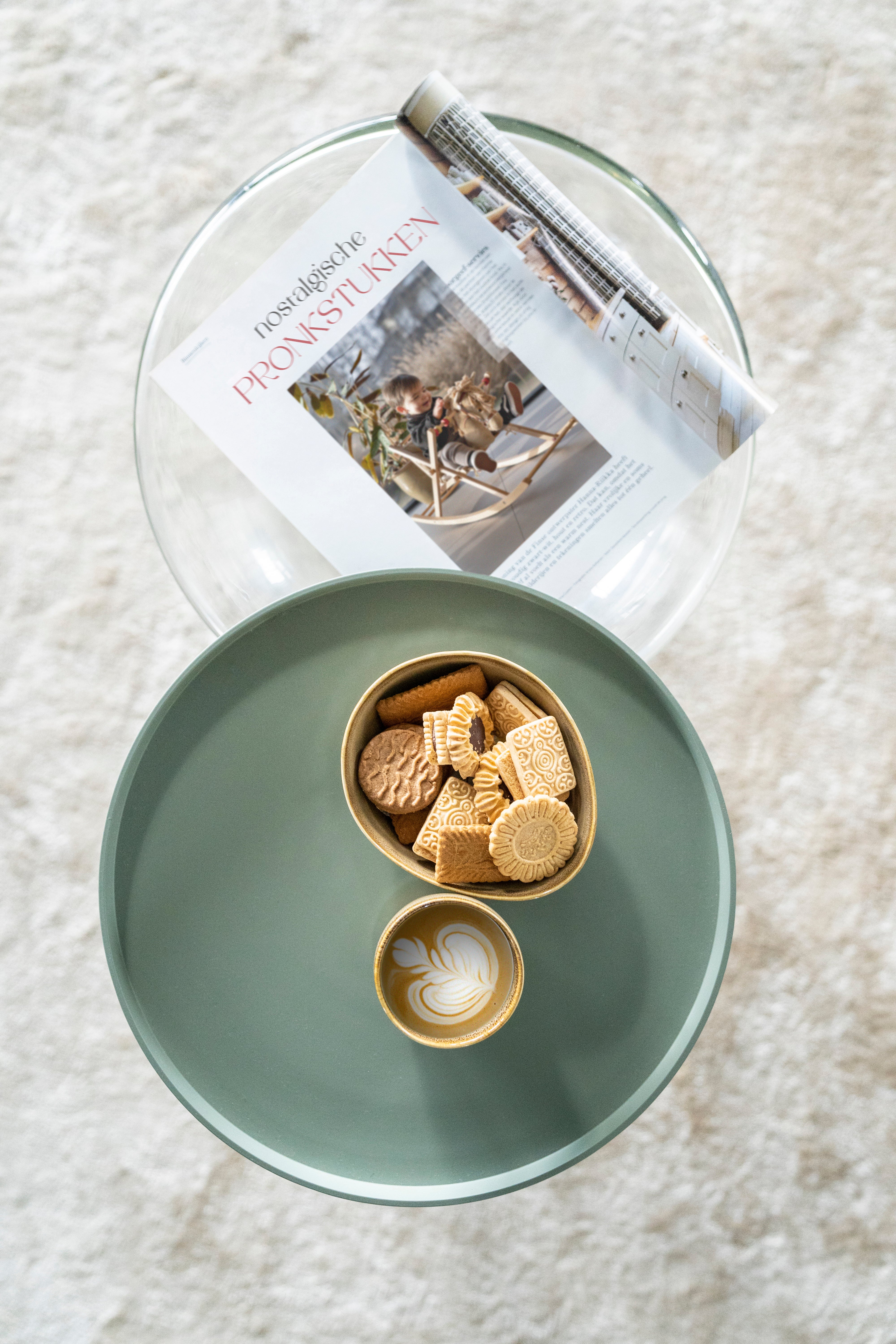 BEAN side table green