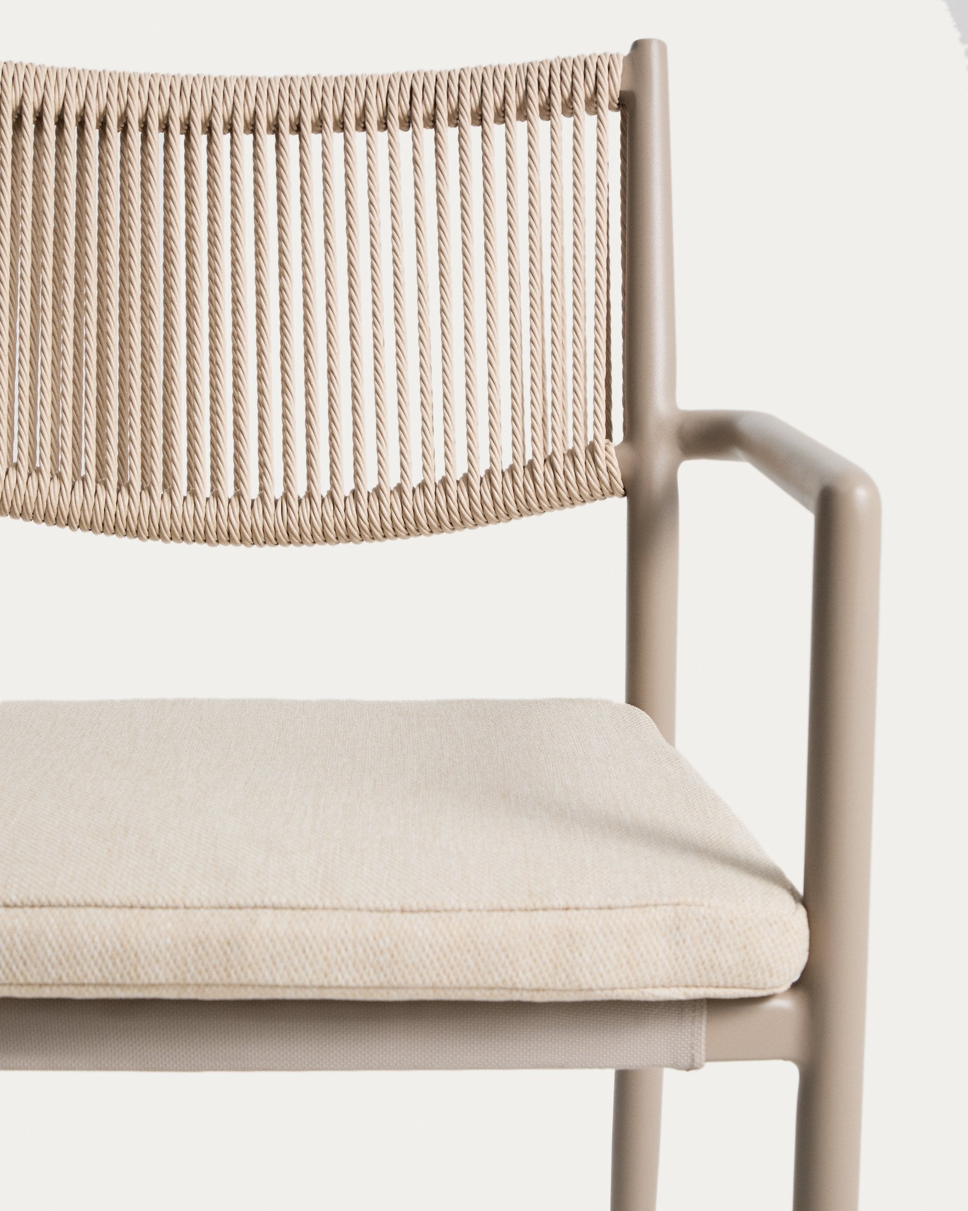 Gartenstuhl ARGASI grau-beige