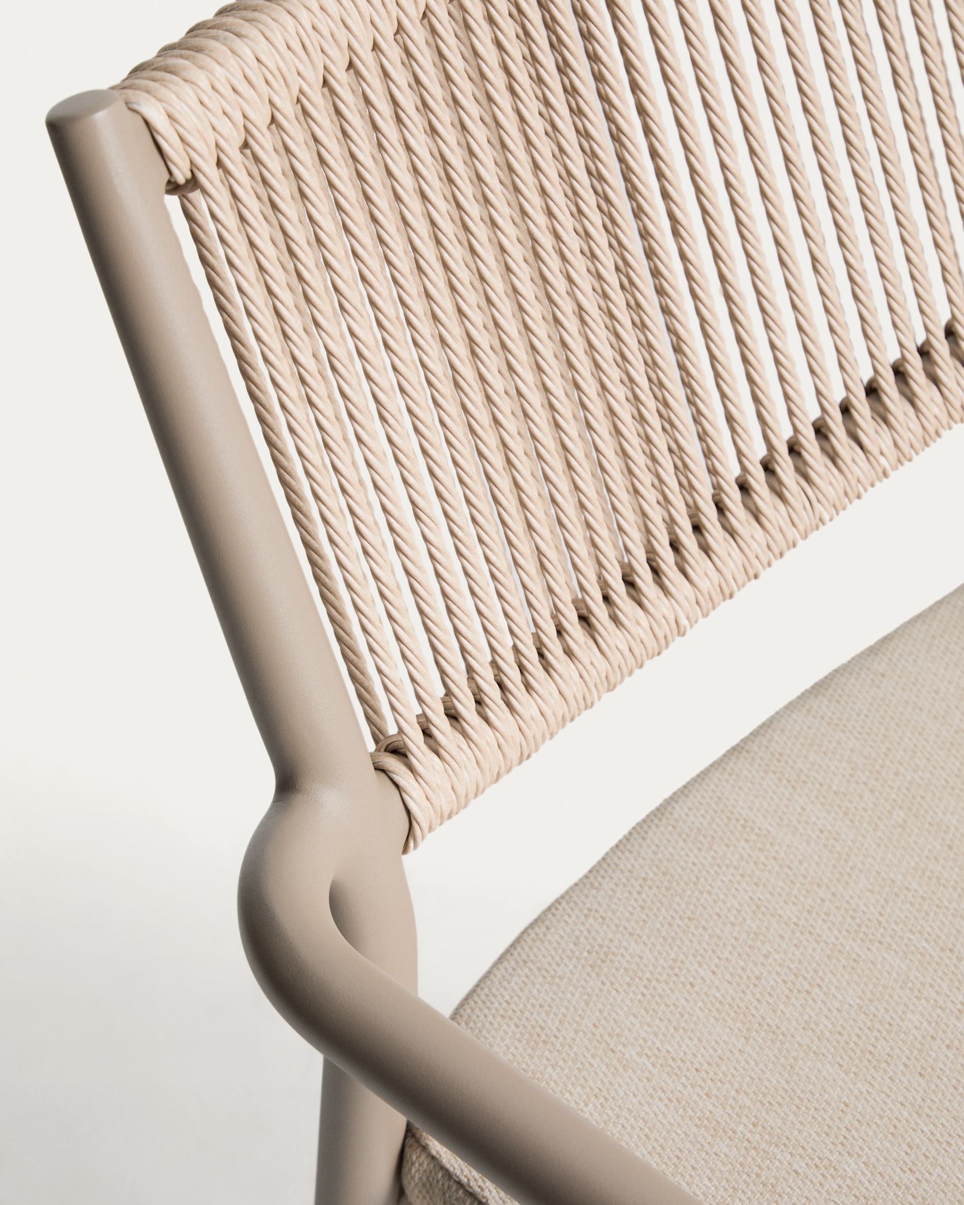 Gartenstuhl ARGASI grau-beige