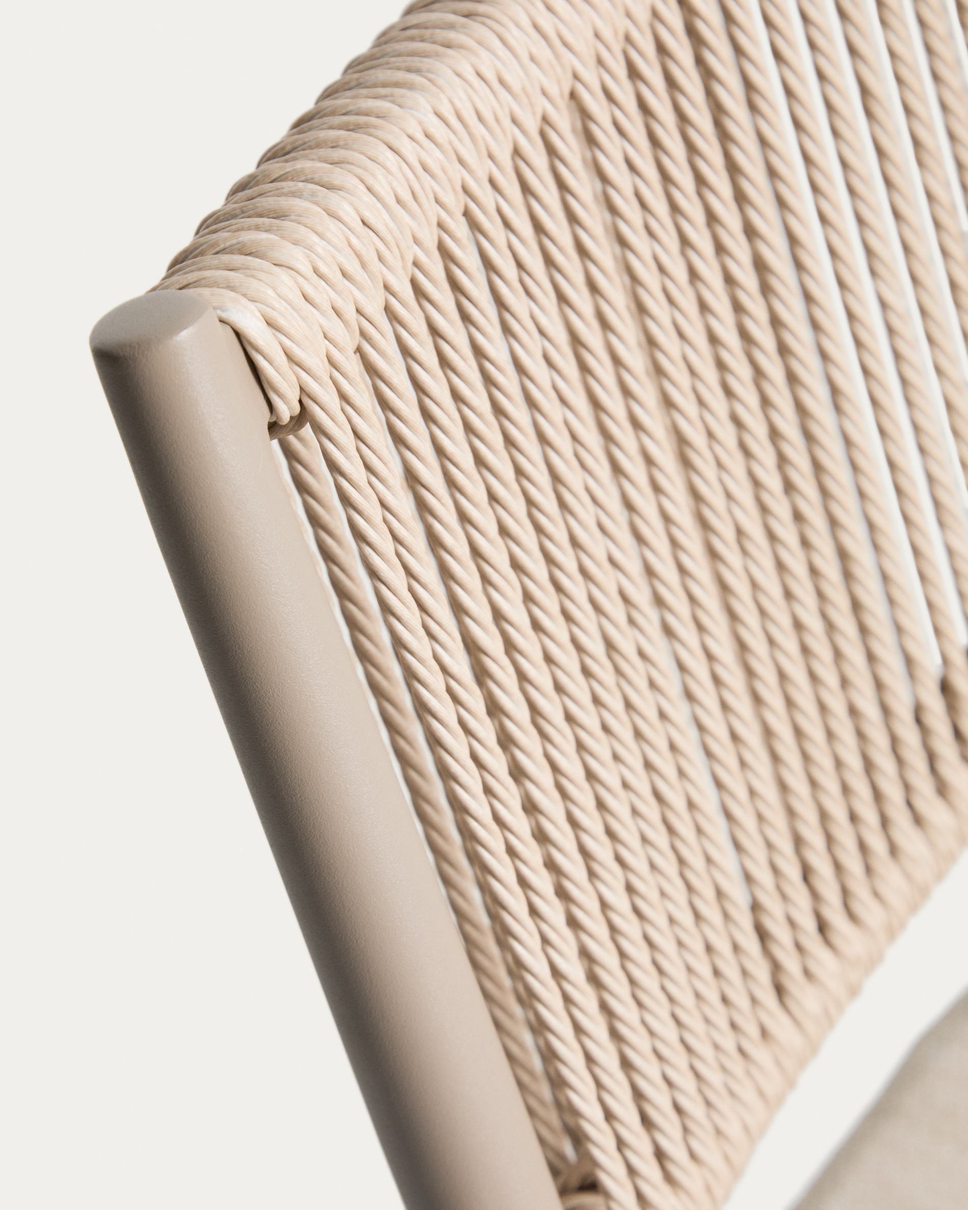 Gartenstuhl ARGASI grau-beige