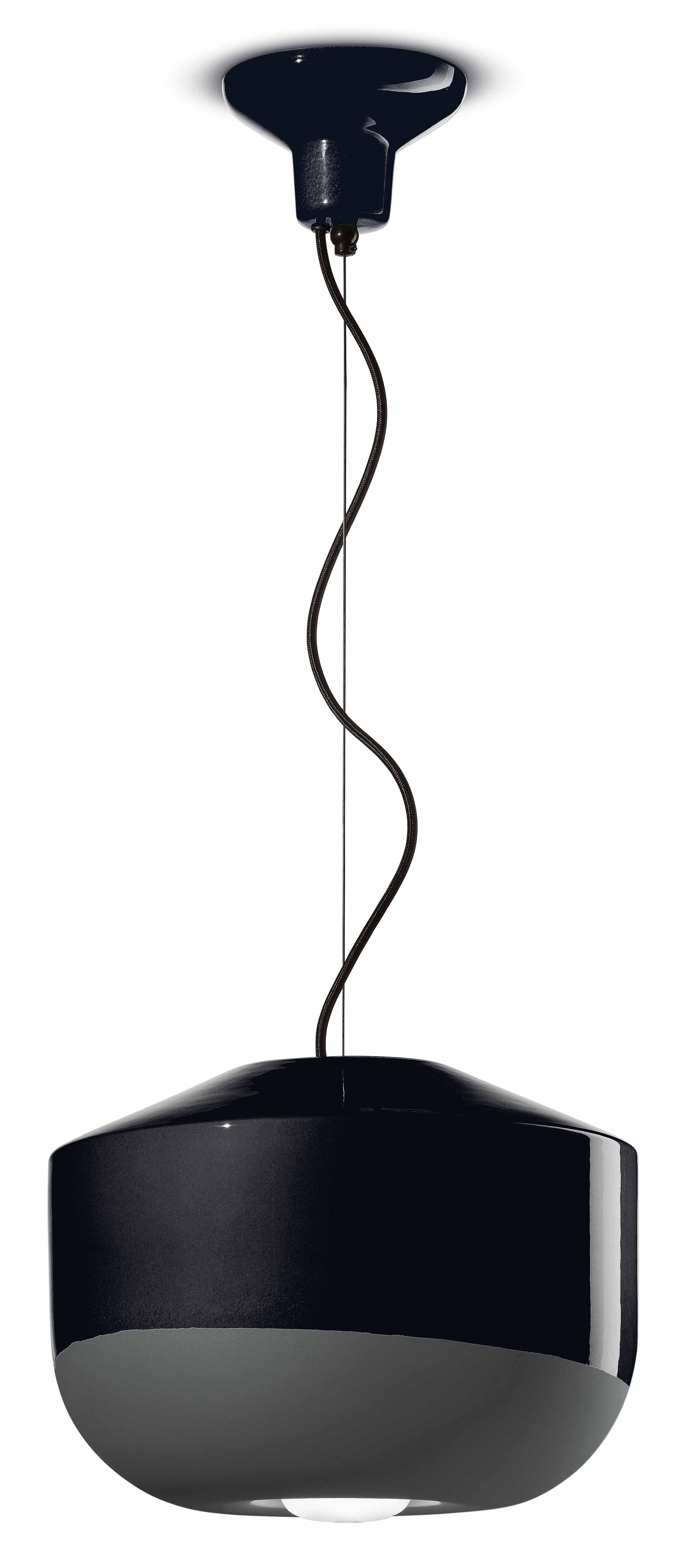 BELLOTA black ceramic pendant lamp
