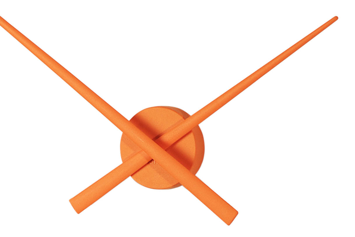 OJ wall clock orange