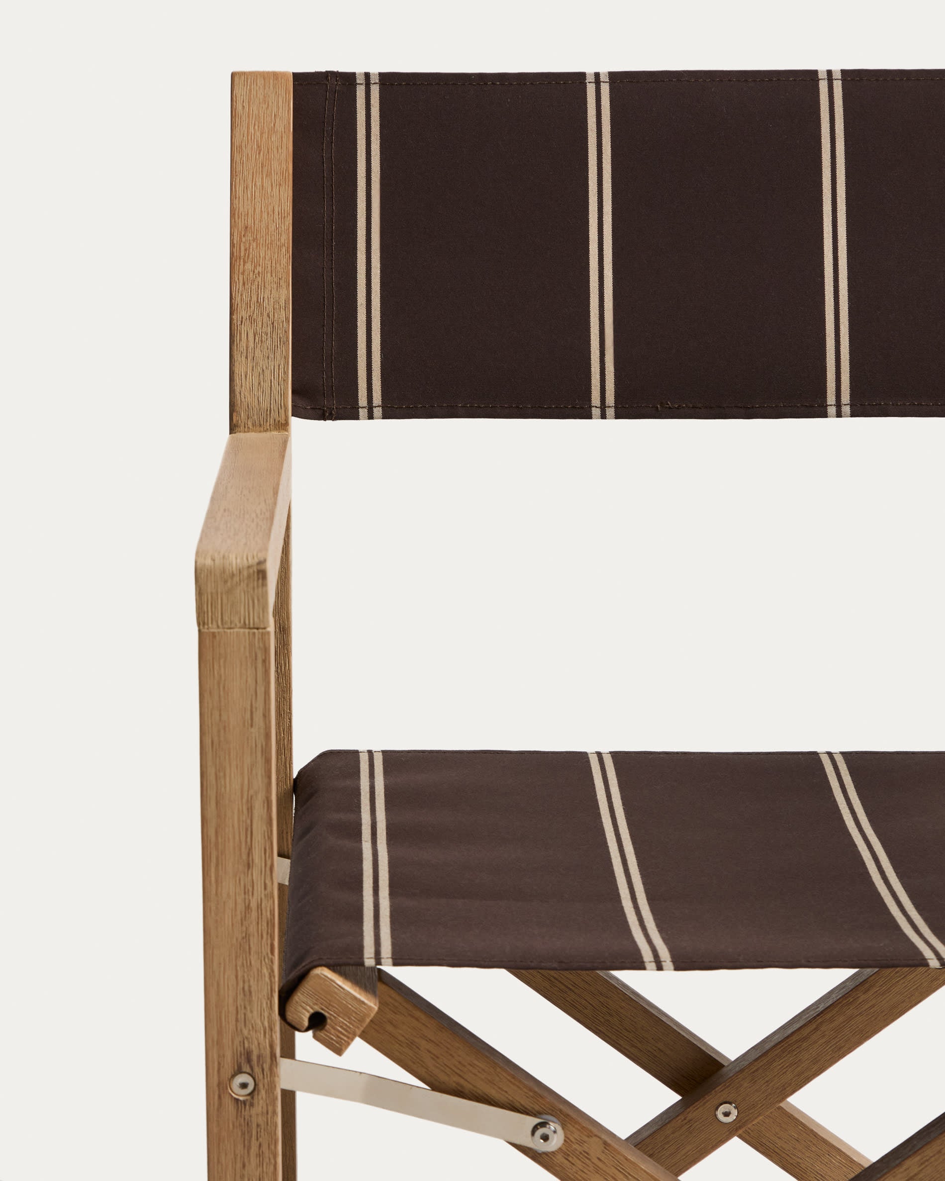 Gartenstuhl VILARA braun mit beige