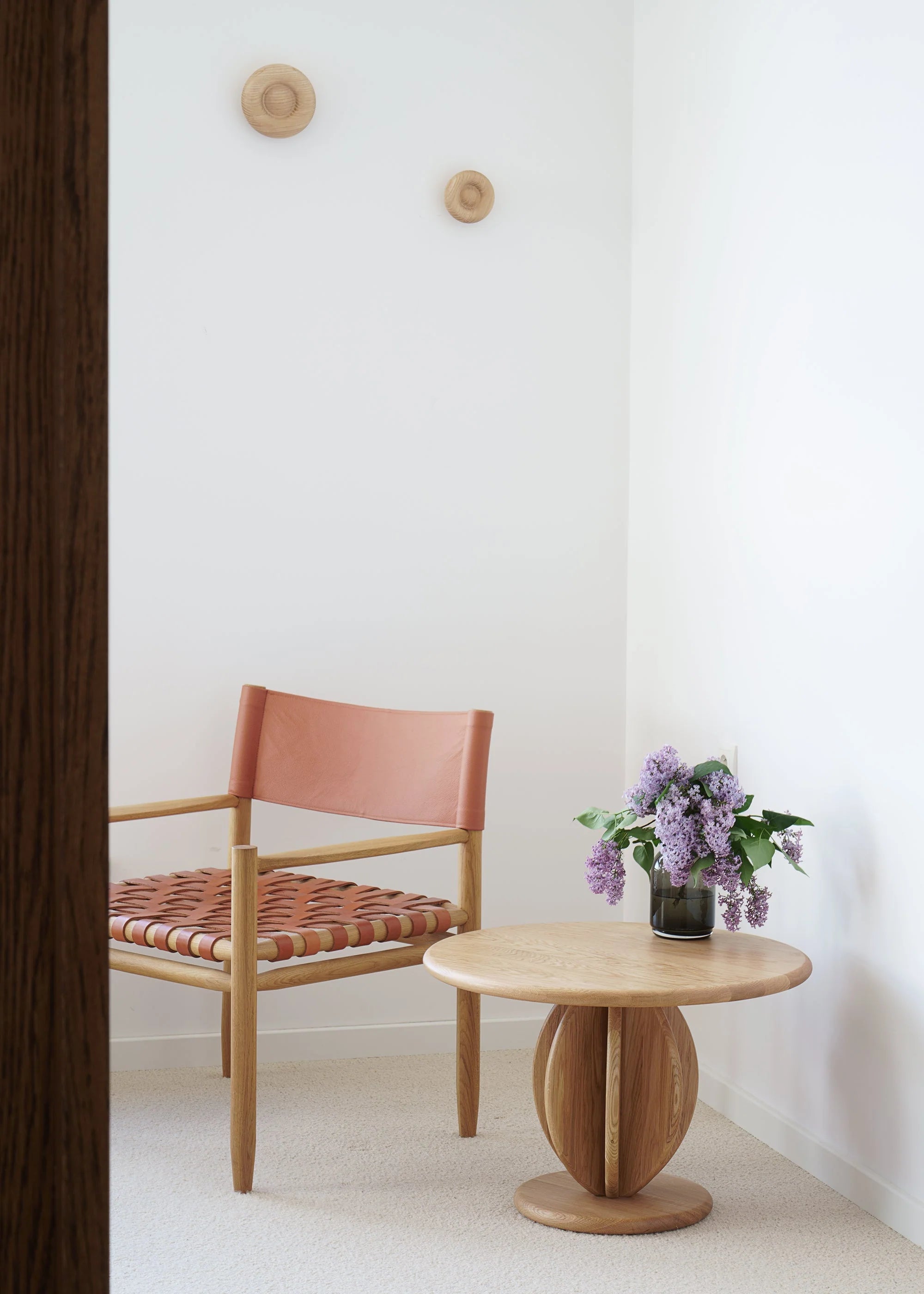 CITRUS coffee table black ash wood