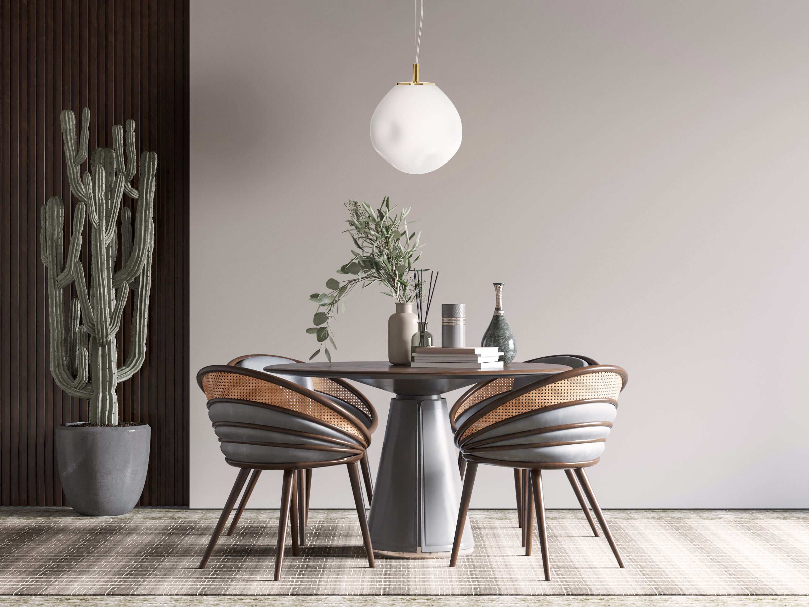 CLOE gold pendant lamp