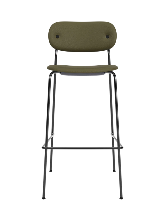 Gepolsterter Hocker CO grün