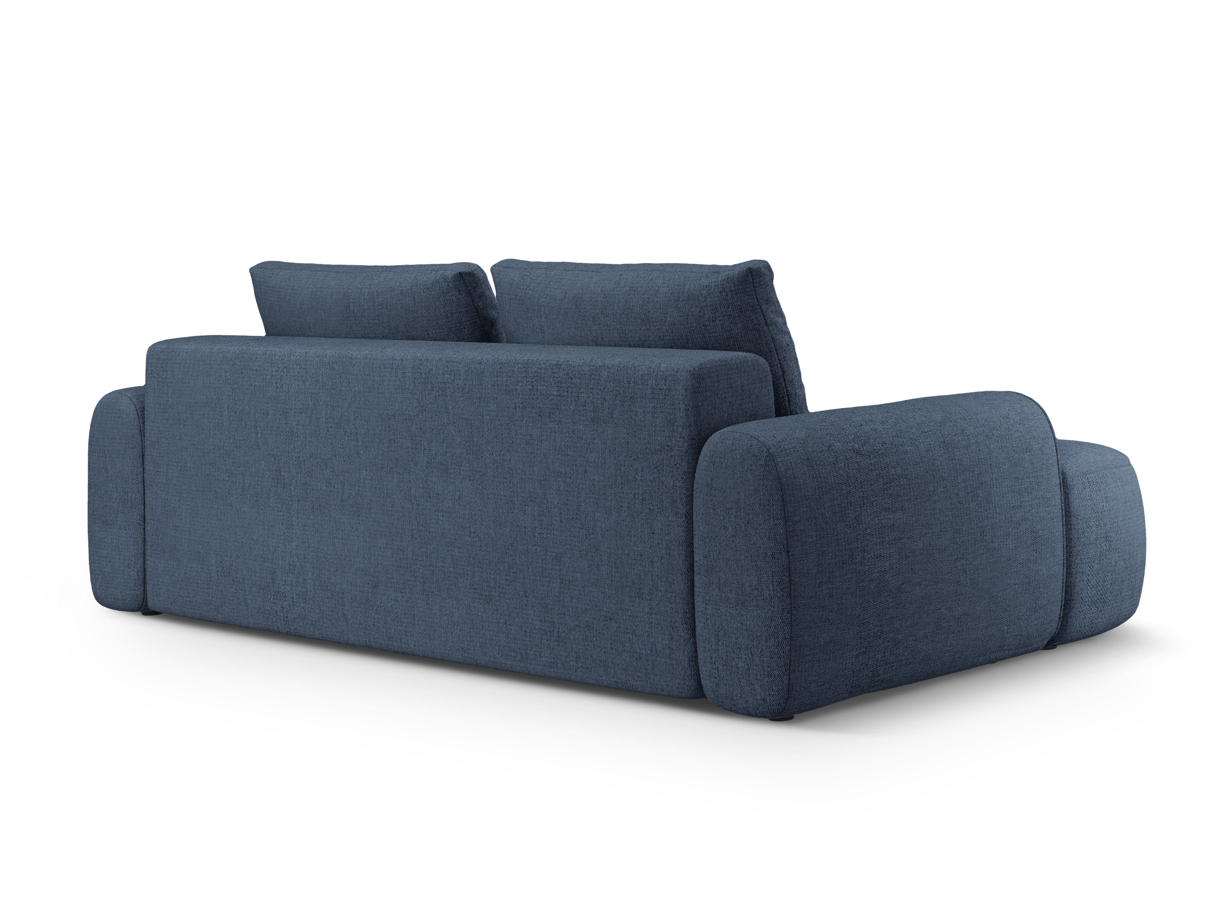 Sofa mit Schlaffunktion für 4 Personen LINZ blau