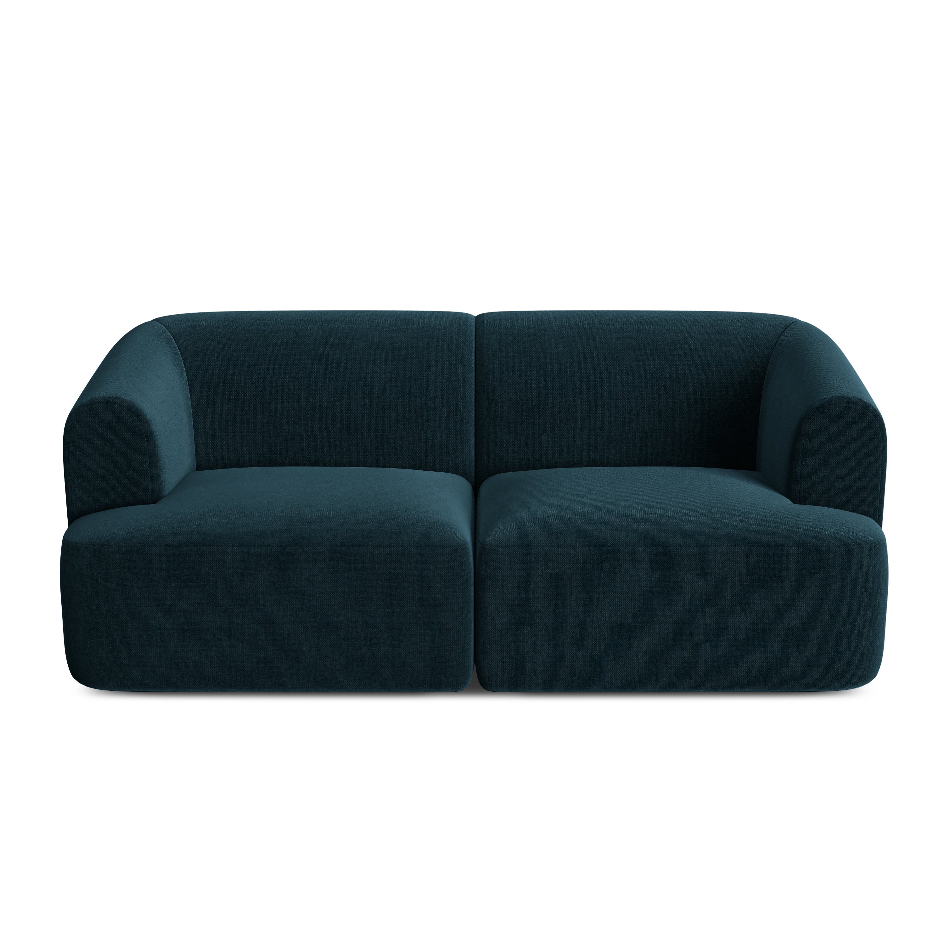 Samtsofa 2-sitzig CAMPI petrol