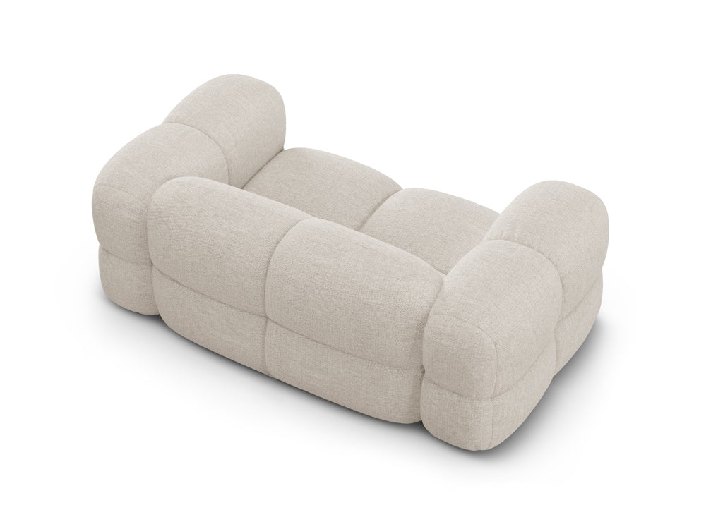 LORETTO Light Beige 2-Seater Sofa