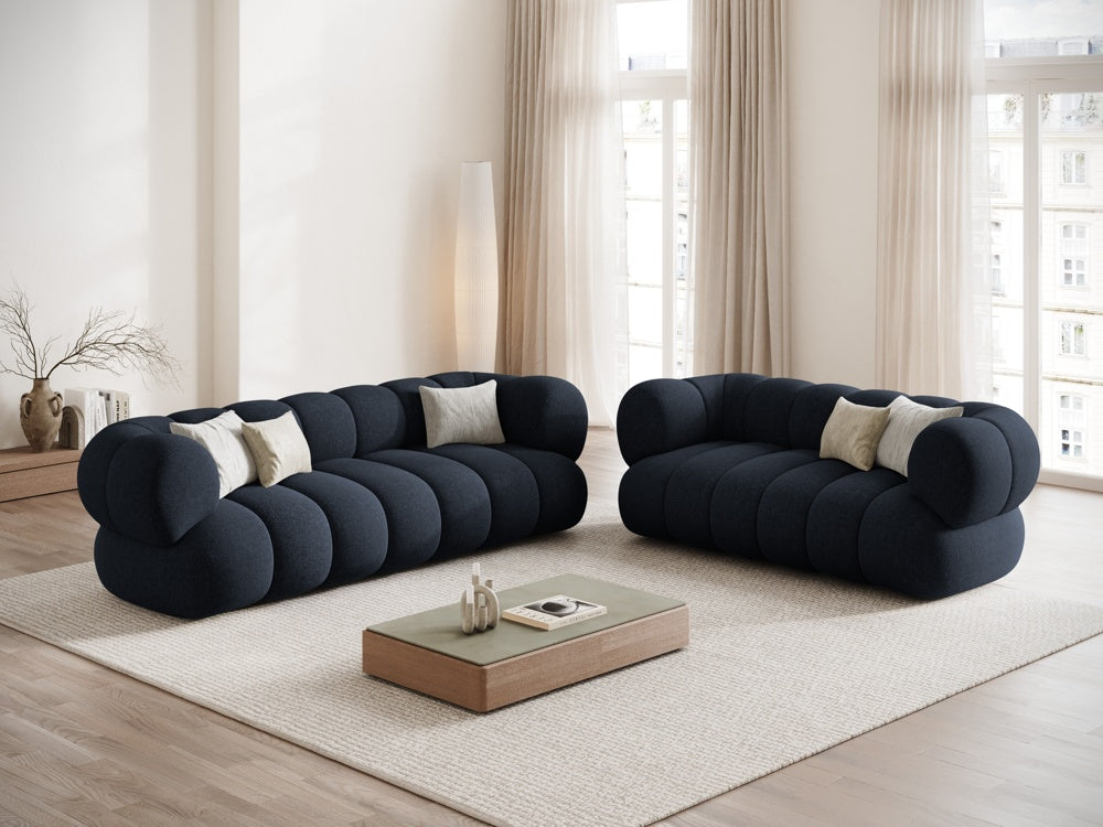 KOGE navy blue 2-seater sofa