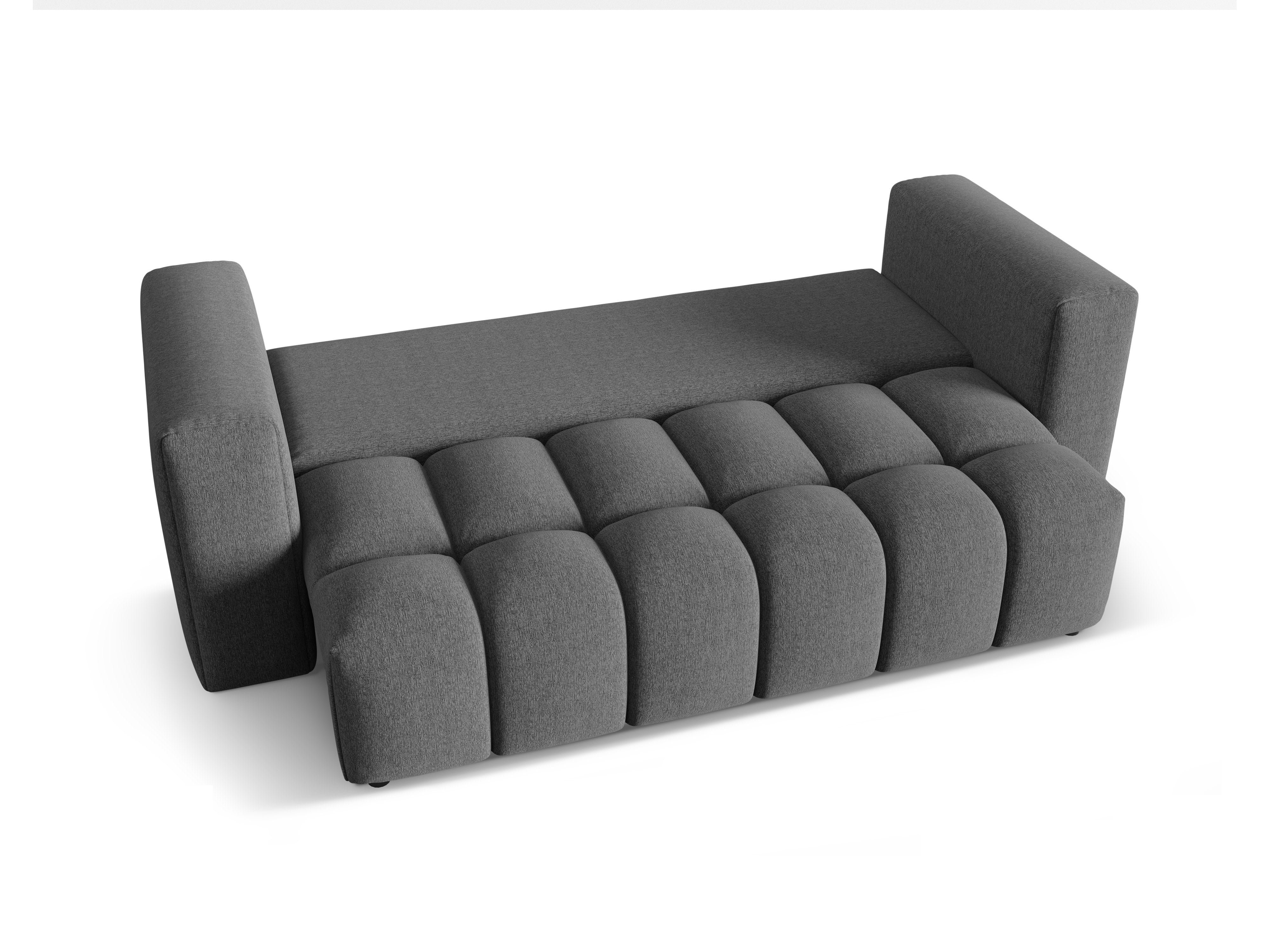 Sofa für 3 Personen mit Schlaffunktion VERONA grau