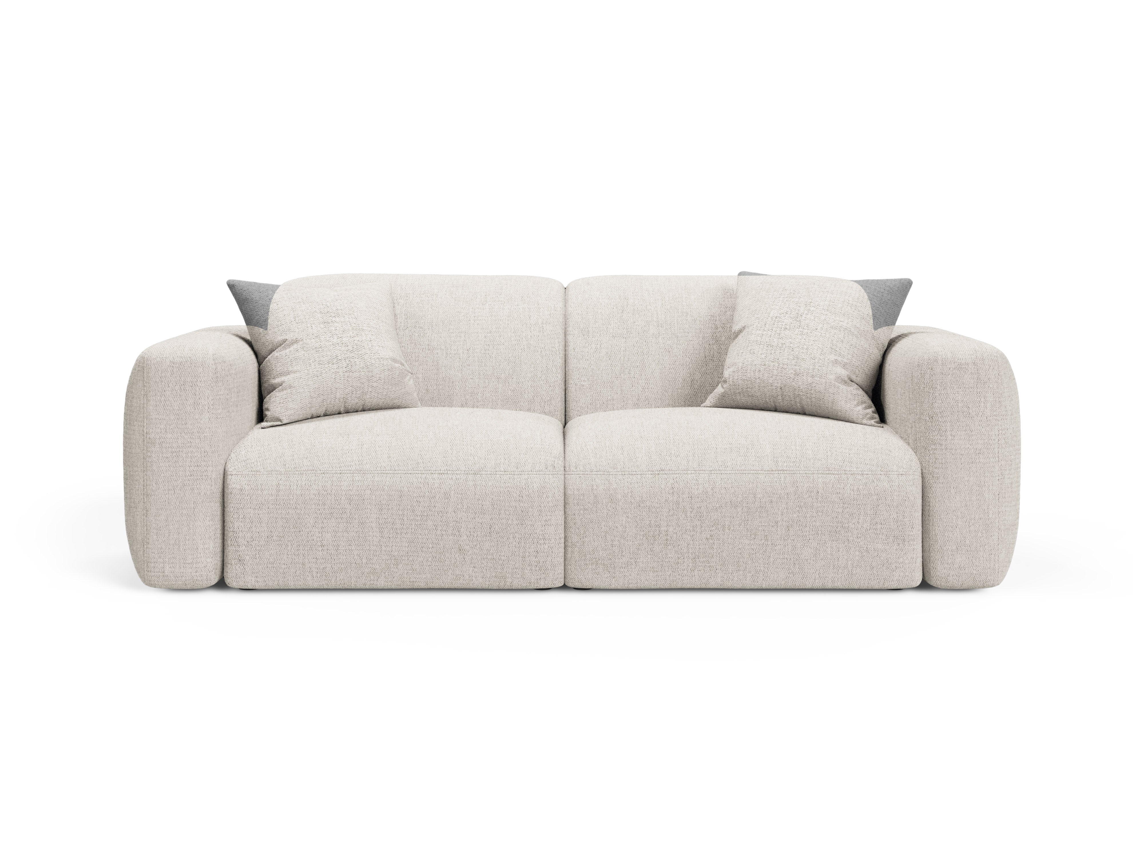 Sofa 3-Sitzer STRINO creme Chenille