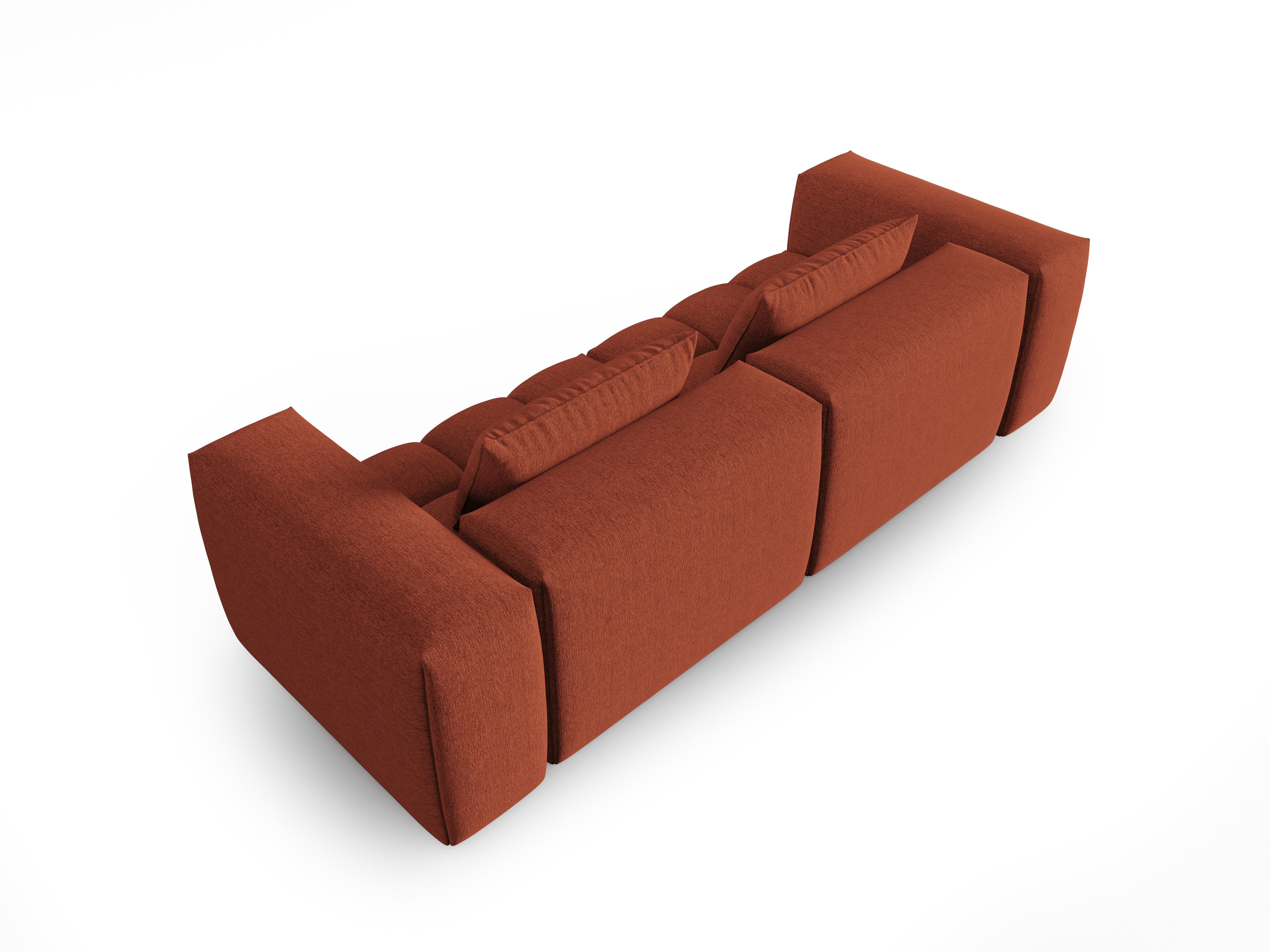 Sofa 3-osobowa VERONA koralowy