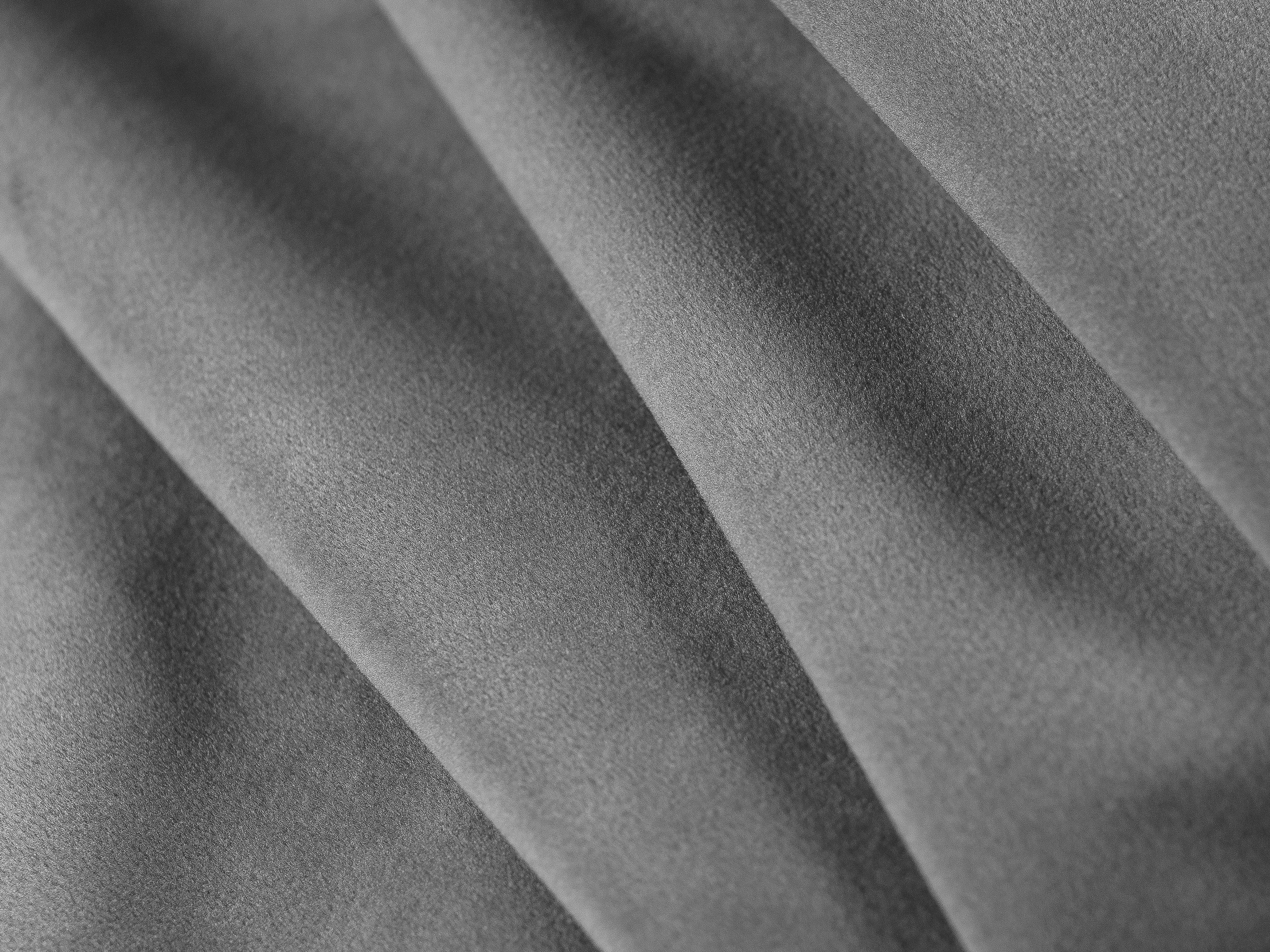 Sofa aus Samt 3-sitzig STRINO grau