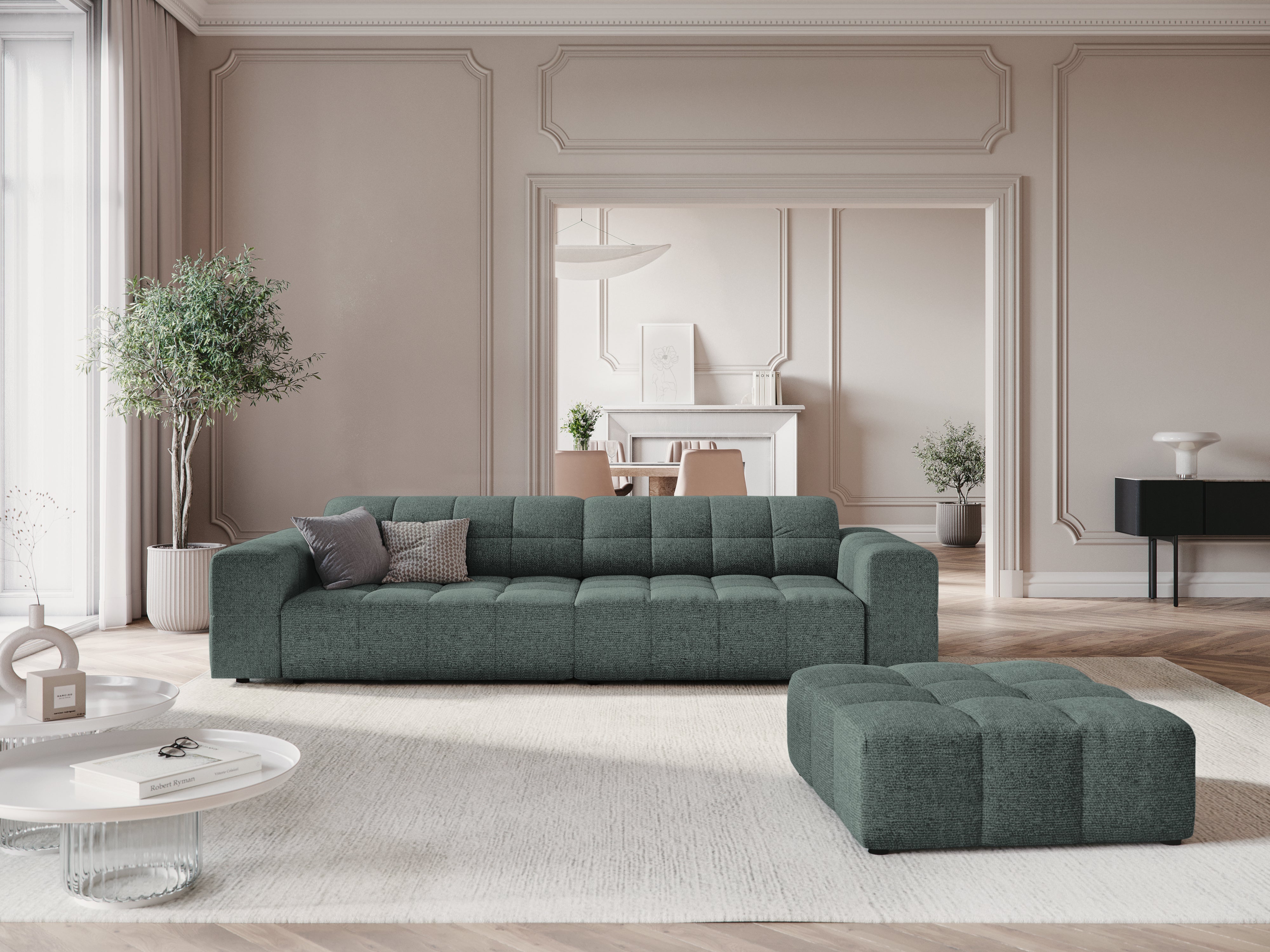 4-Personen-Sofa Chicago Benzin Szenil