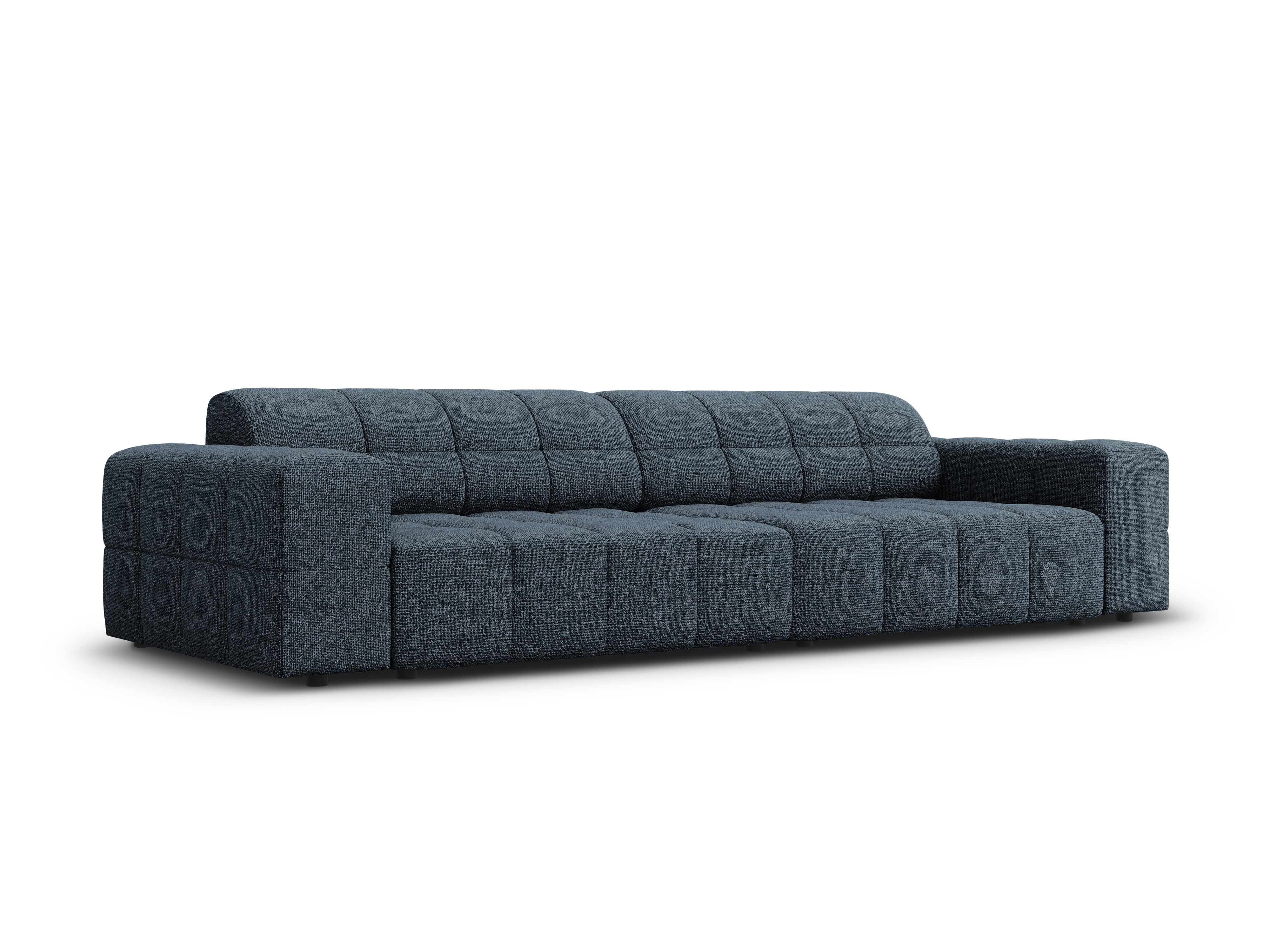 Kanapa 4-osobowa CHICAGO niebieski szenil – Cosmopolitan Design