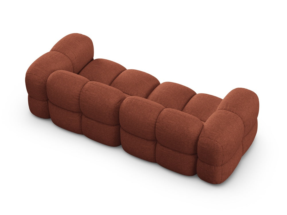4-seater Sofa LORETTO coral