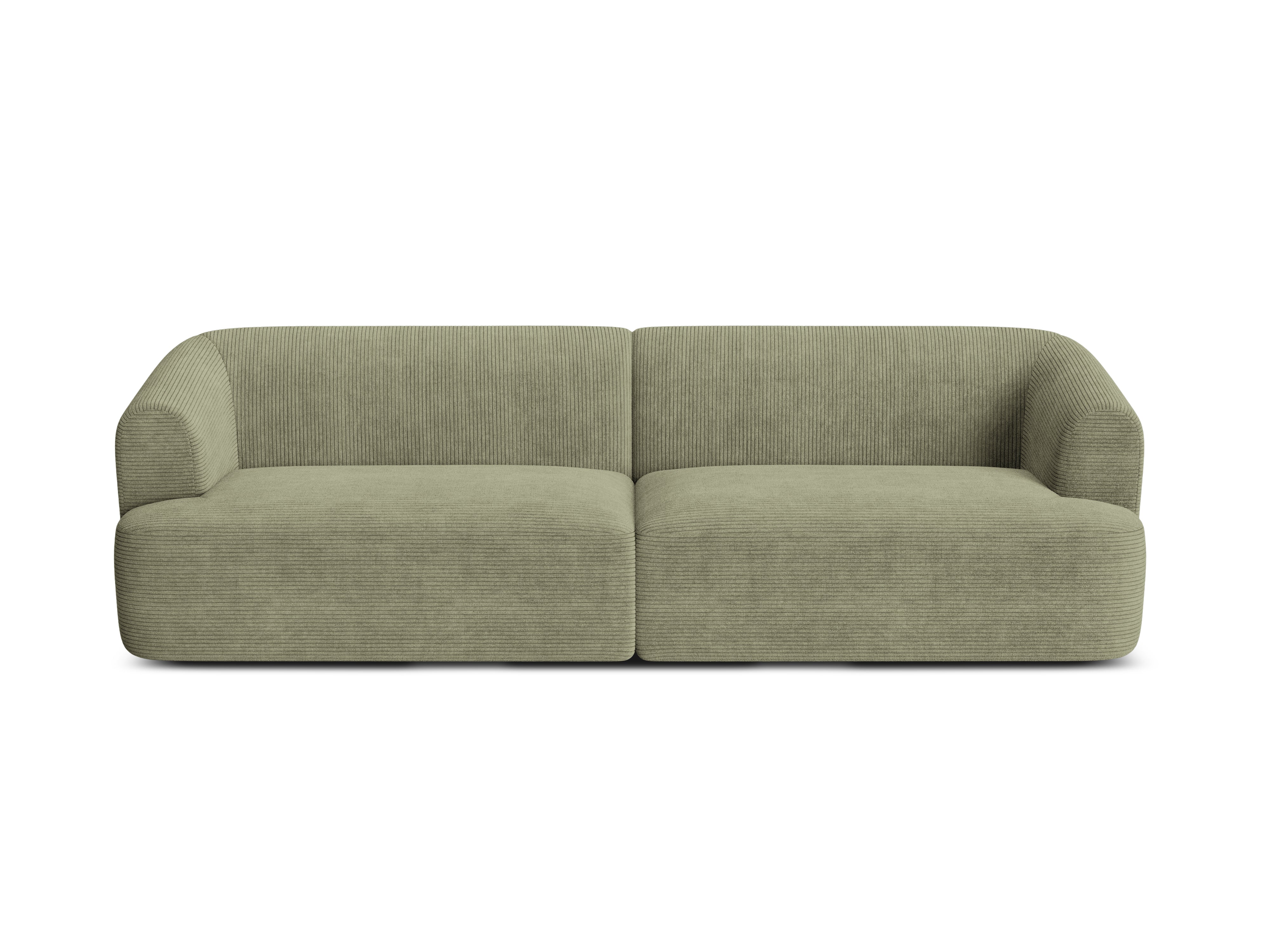 Sofa 4-sitzig CAMPI grün Cord