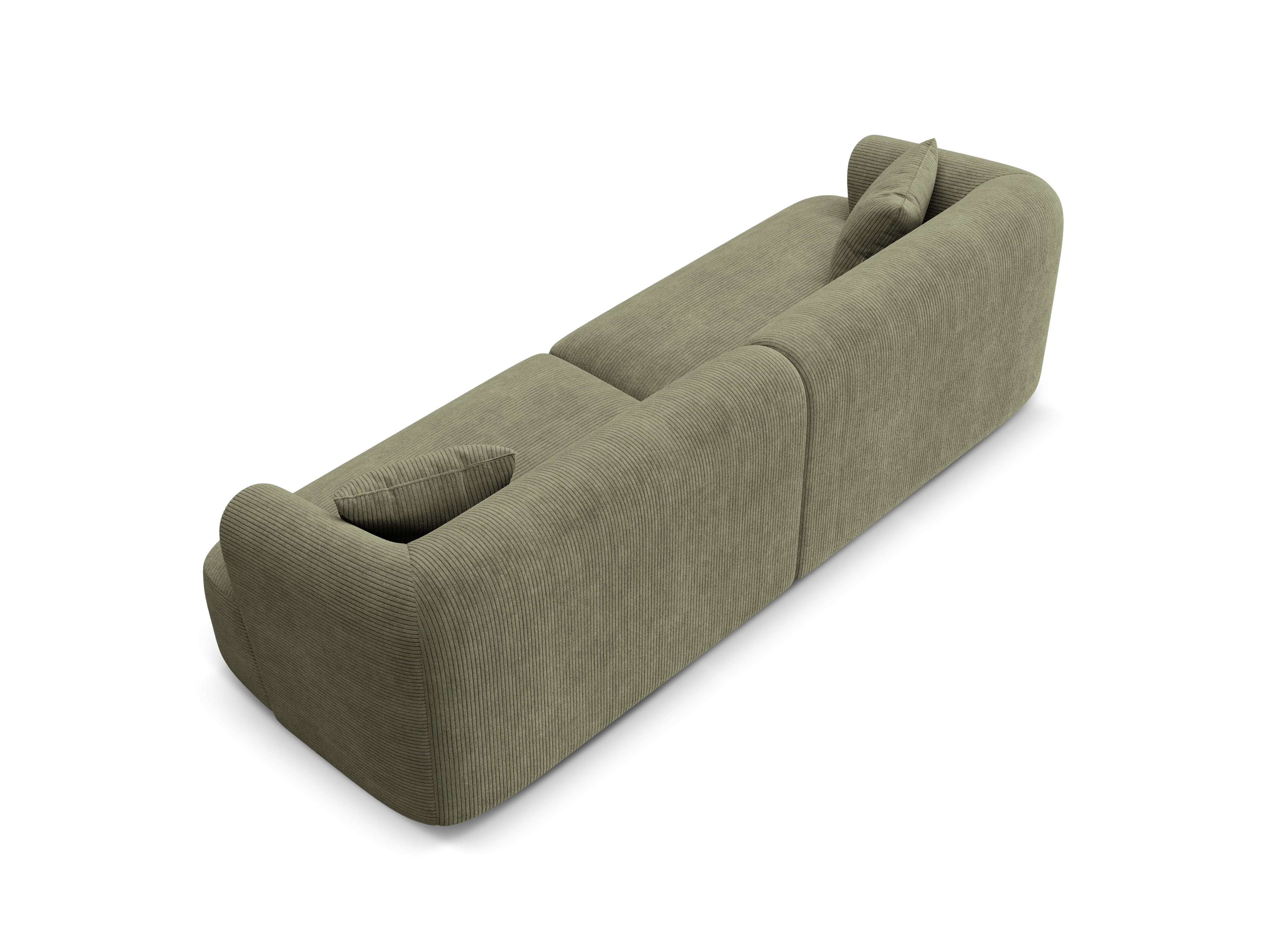 Sofa 4-sitzig CAMPI grün Cord
