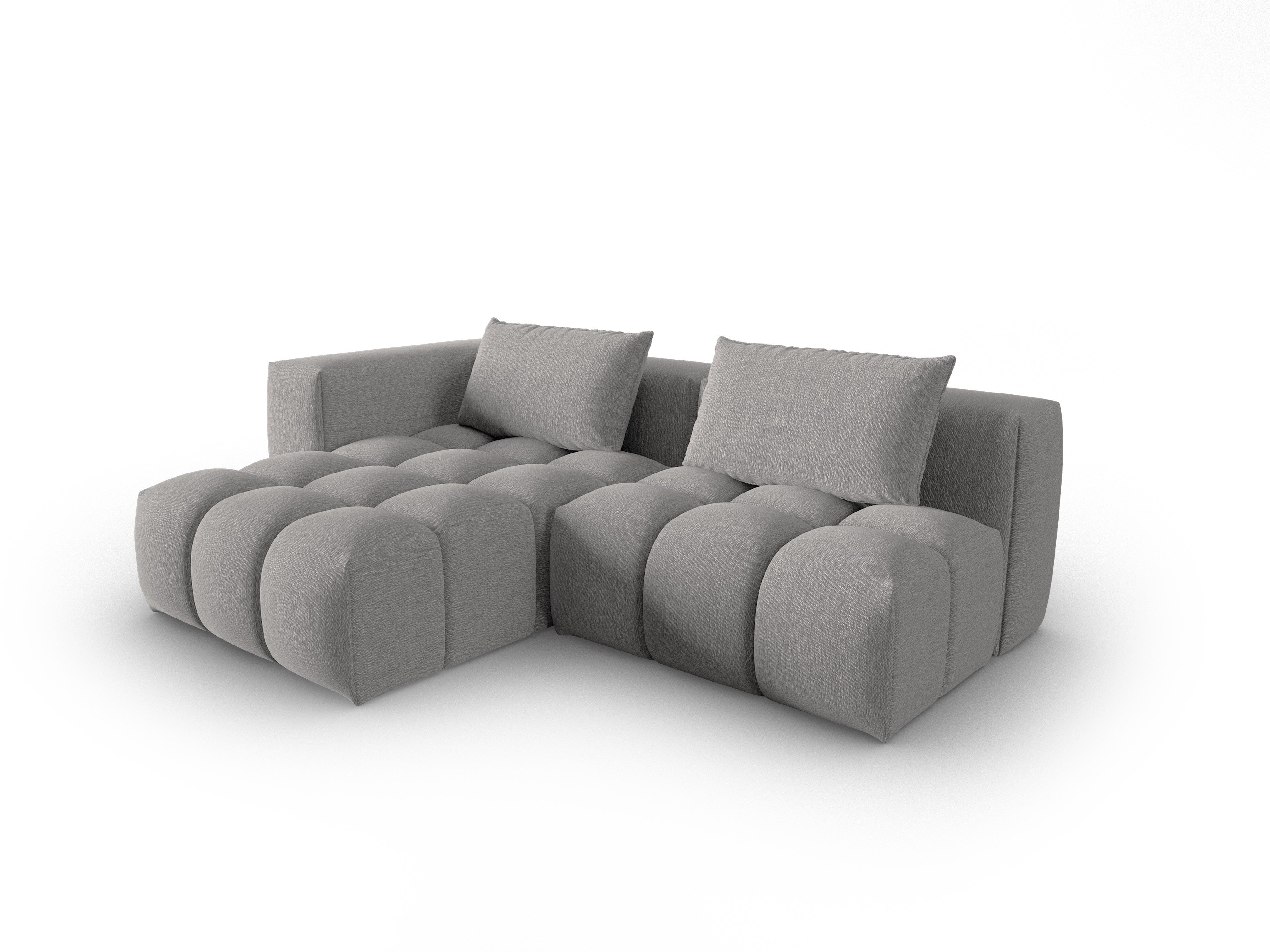 Narożnik 3-osobowy lewostronny otwarty VERONA ciepły szary – Cosmopolitan Design