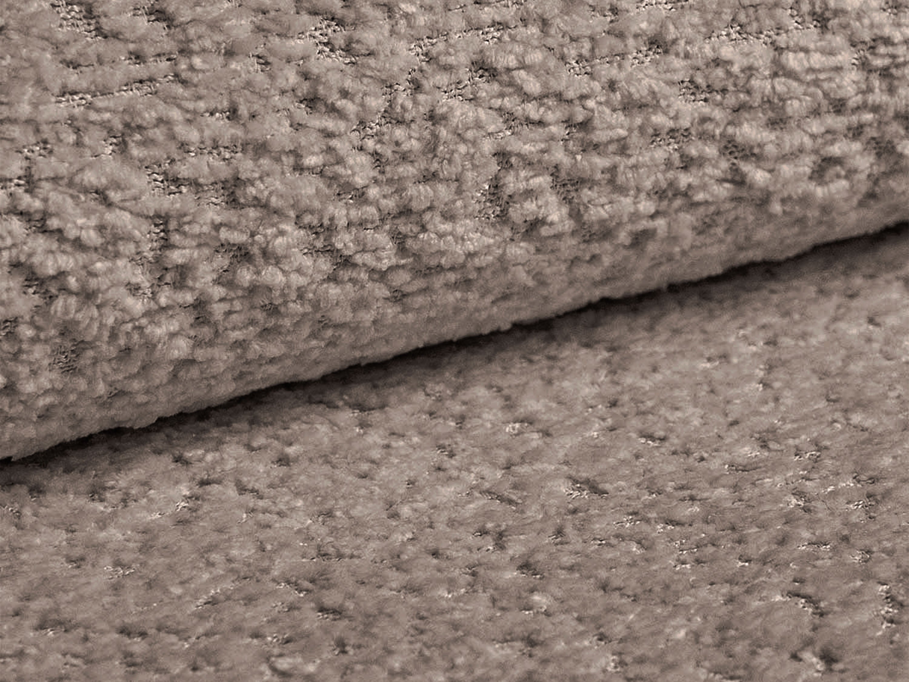 Kissen KEMI sandfarbener Bouclé