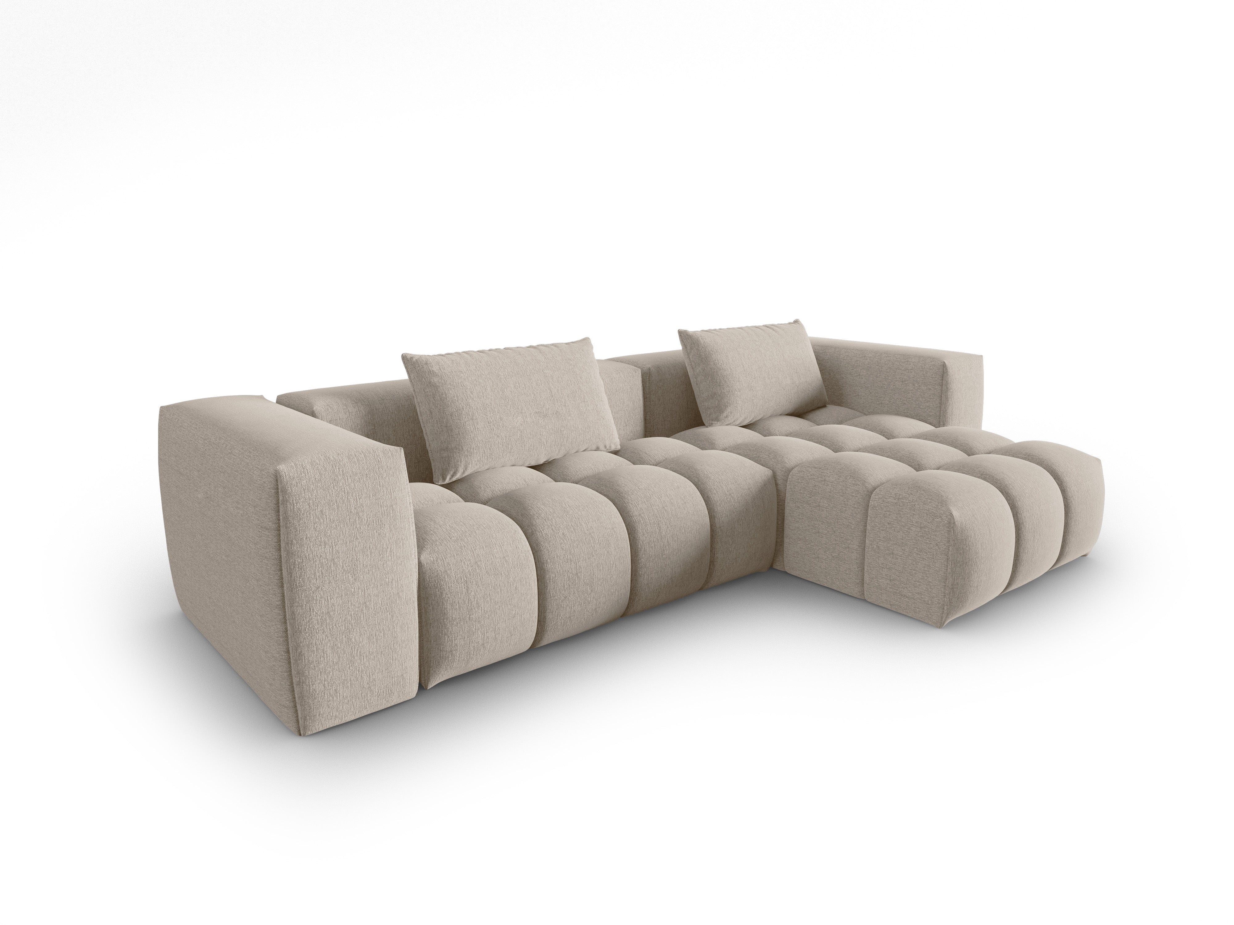Narożnik 3-osobowy prawostronny VERONA piaskowy
