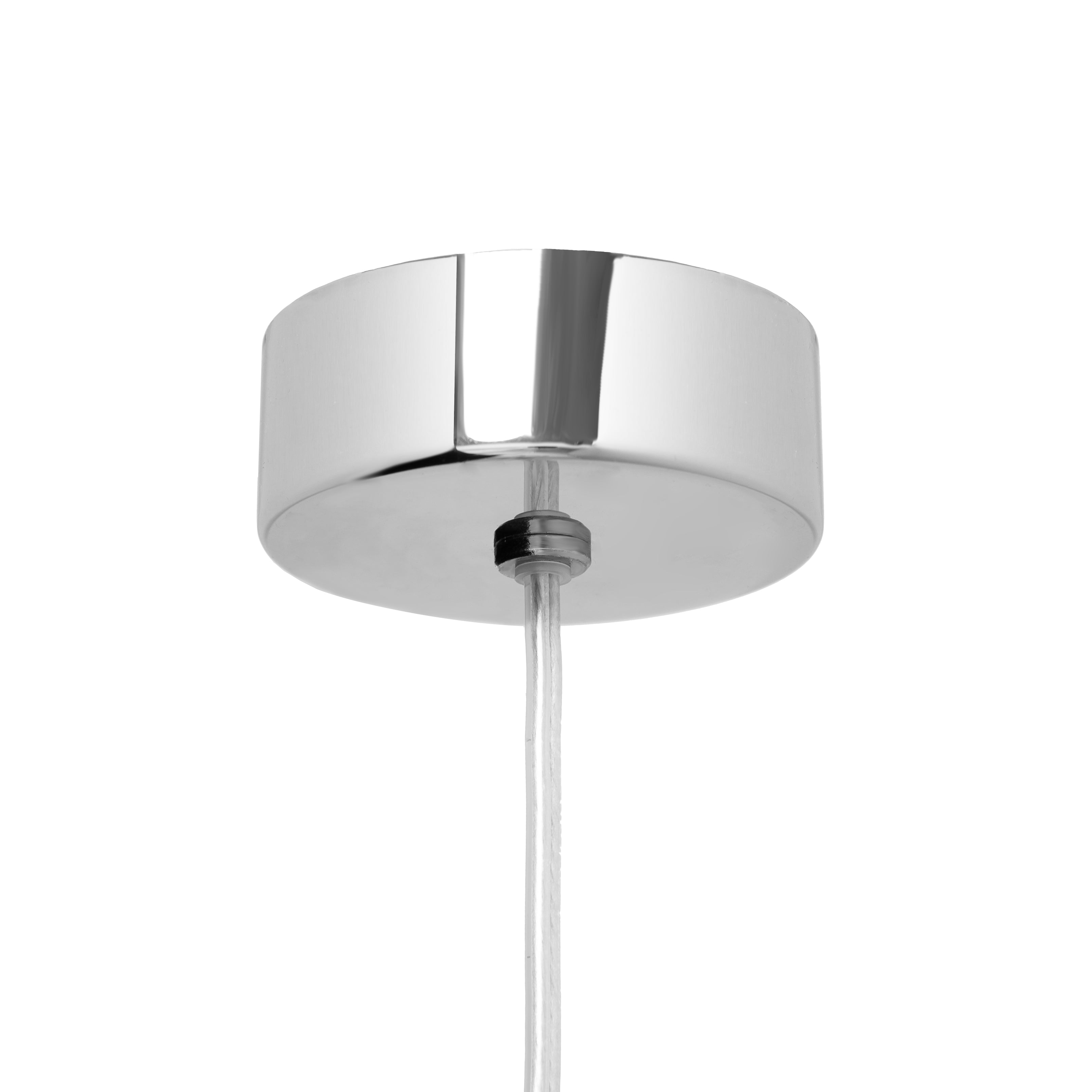 CUMULUS VERTICAL chrome pendant lamp