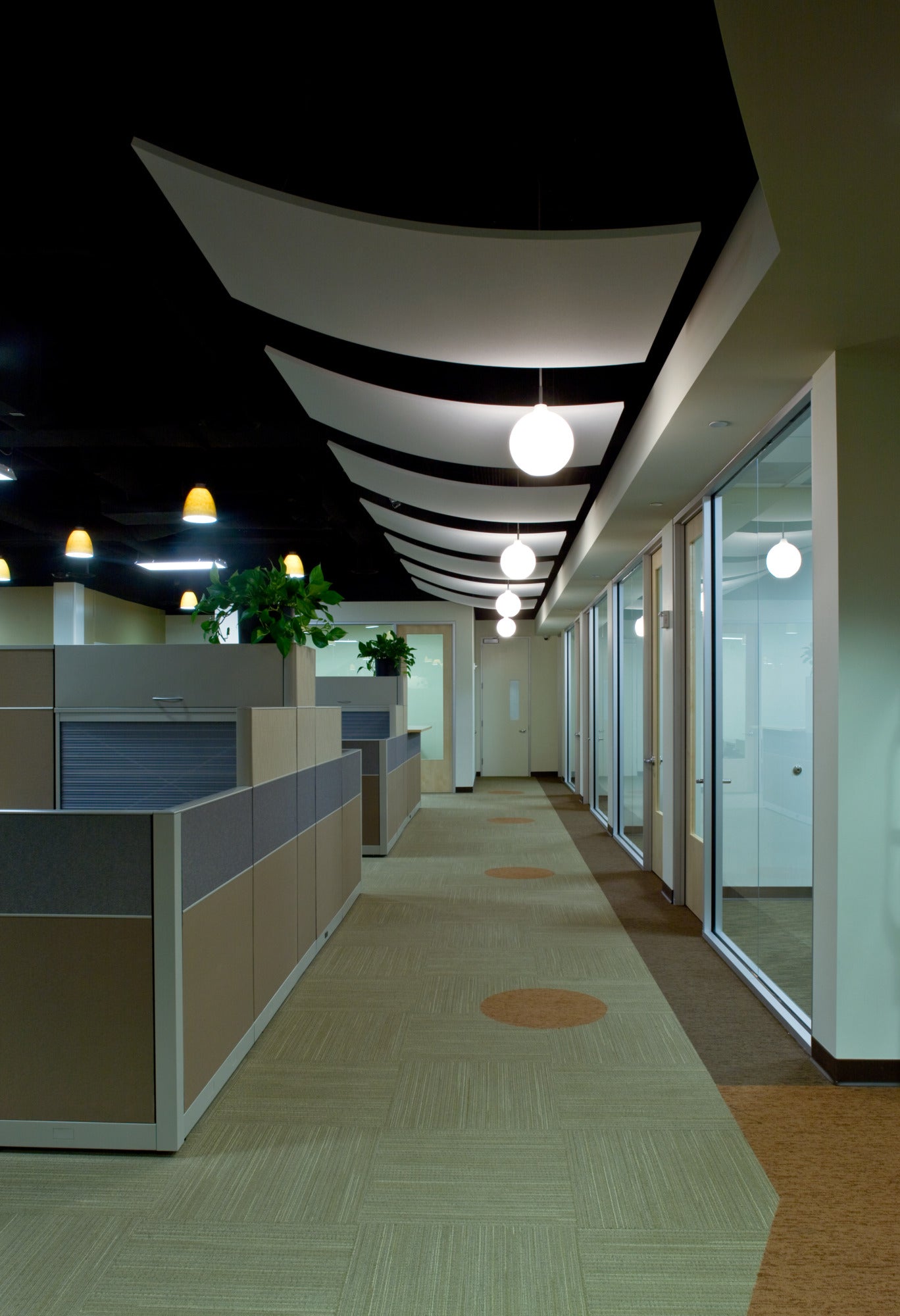 Pendelleuchte WOHLERT weißes Glas