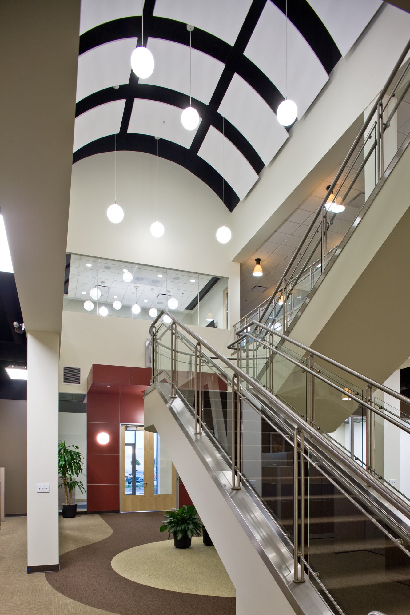 Pendelleuchte WOHLERT weißes Glas