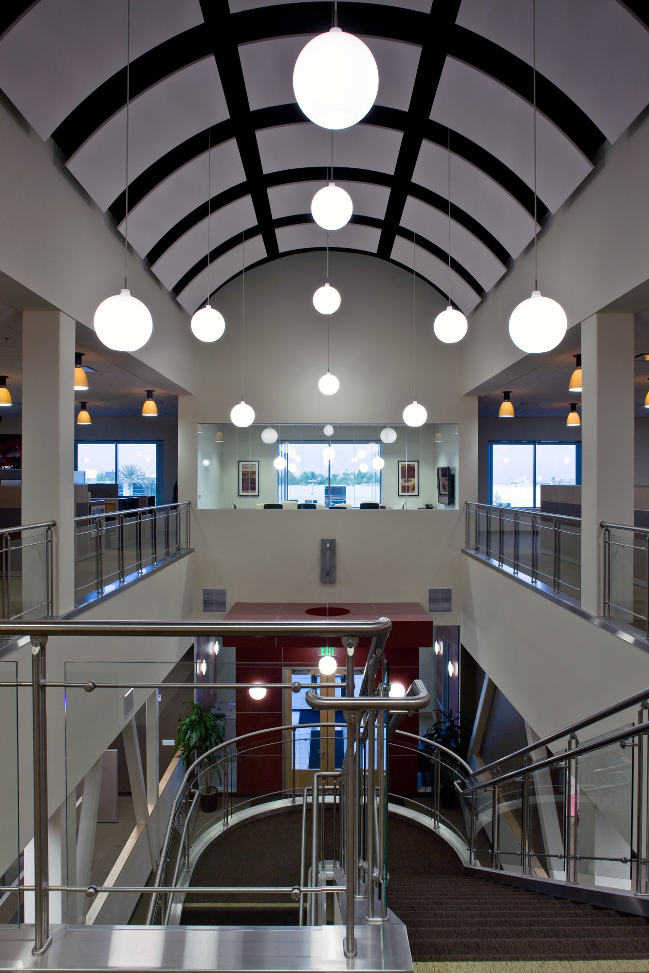 Pendelleuchte WOHLERT weißes Glas