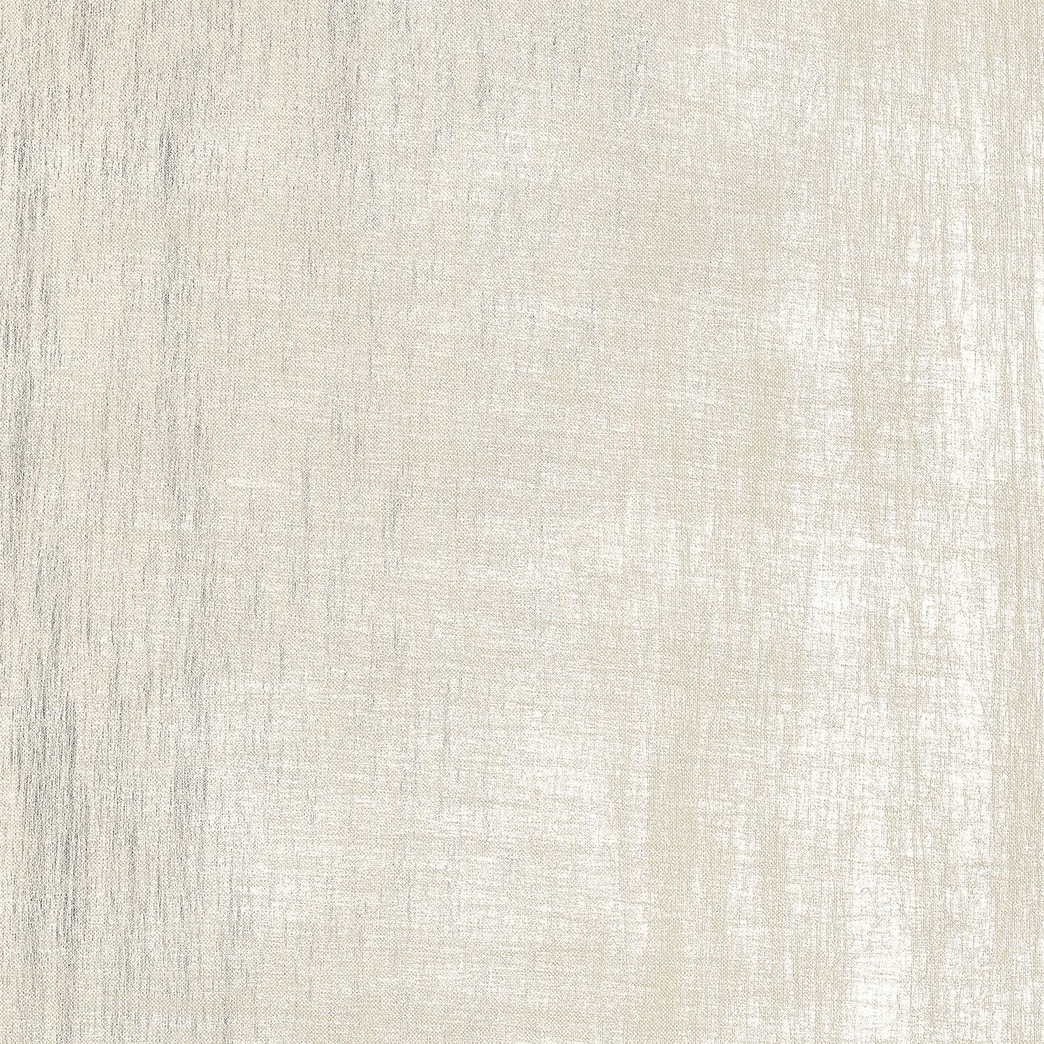 Strukturierte metallisierte Textiltapete HEMERA - IVORY Elfenbein