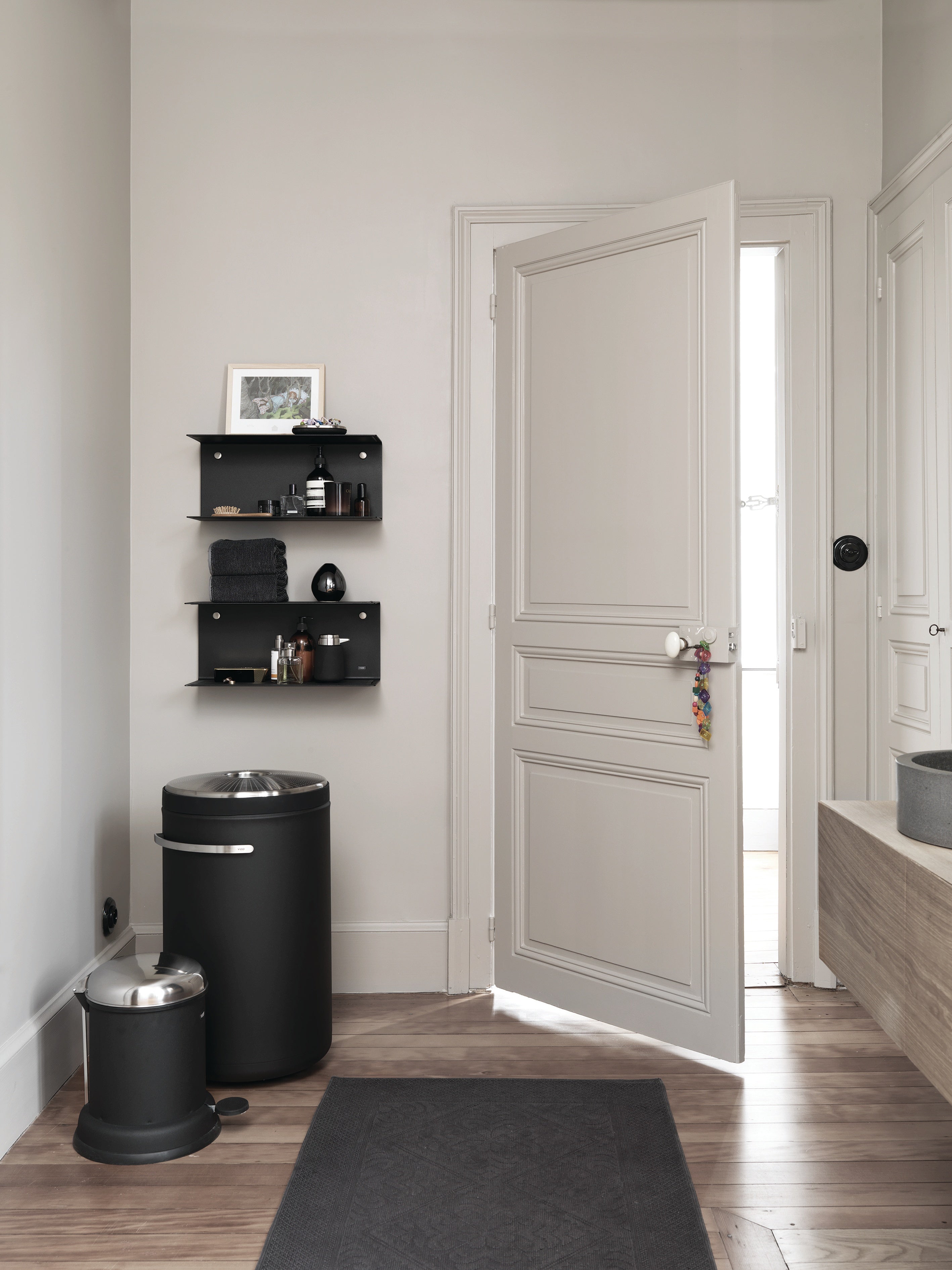 VIPP Black Laundry Basket