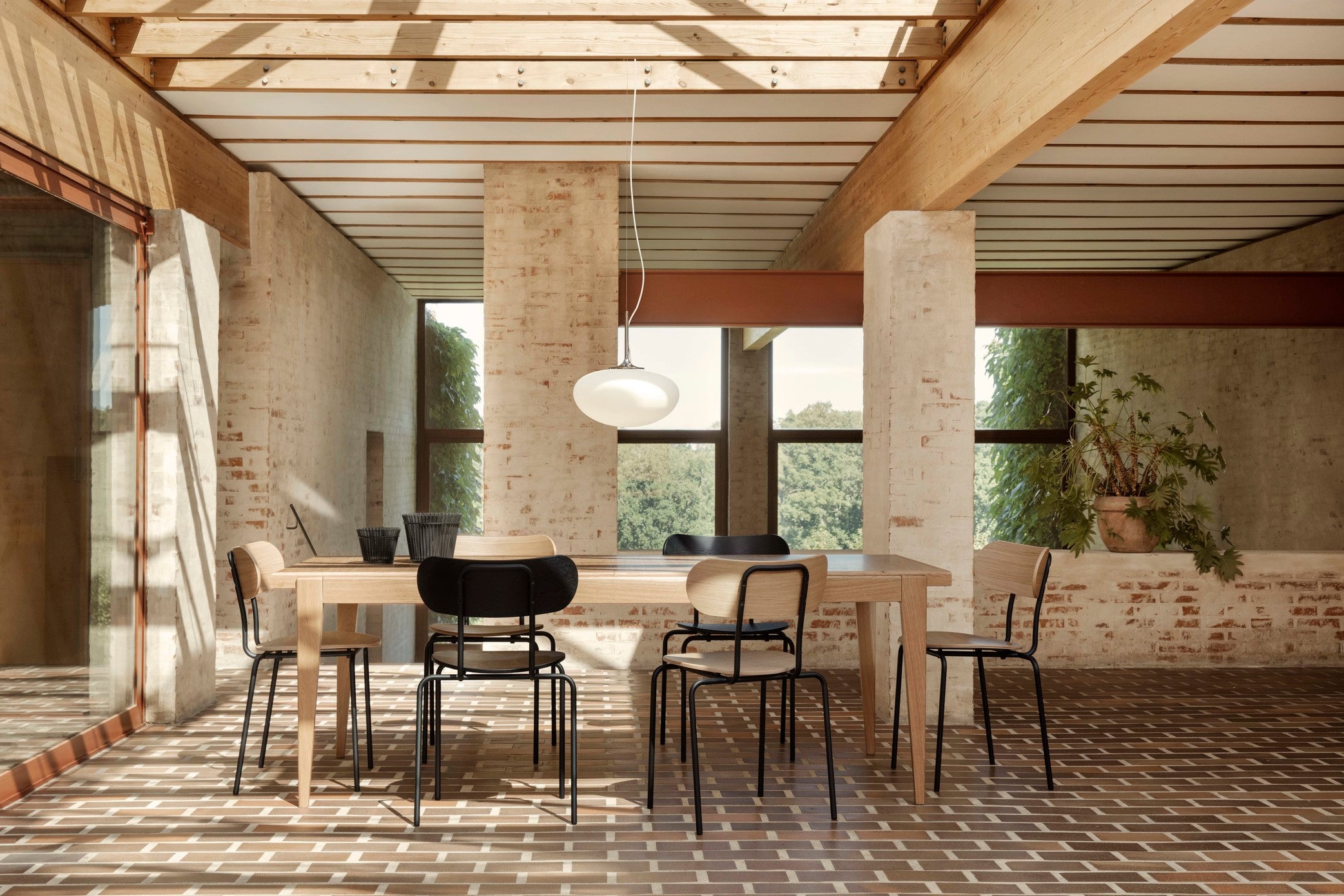 COCO Chair walnut wood